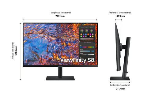 MONITOR SAMSUNG LED 32" LS32B800PXUXEN - Galeria zdjęcie 6