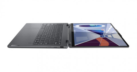 Lenovo Yoga 7 14ARP8 Ryzen 5 7535U 14" WUXGA OLED 400nits Glossy 60Hz 16GB LPDDR5-6400 SSD512 Radeon 660M Graphics Win11 Storm Grey - Galeria zdjęcie 12