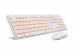 Zestaw klawiatura + mysz Acer ConceptD DKR010 Combo Bluetooth Backlit Keyboard and Mouse klawiatura z podświetleniem bezprzewodowe białe GP.ACC11.013 - Galeria zdjęcie 2