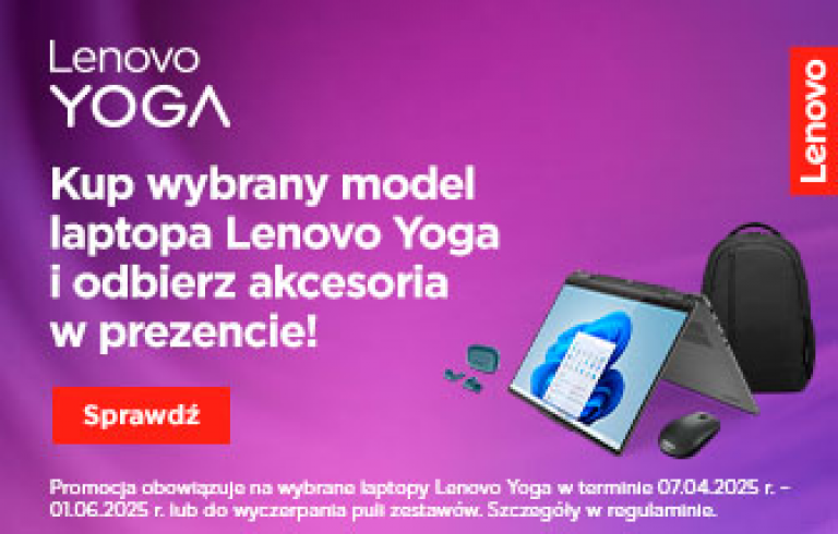 Lenovo YOGA z akcesoriami
