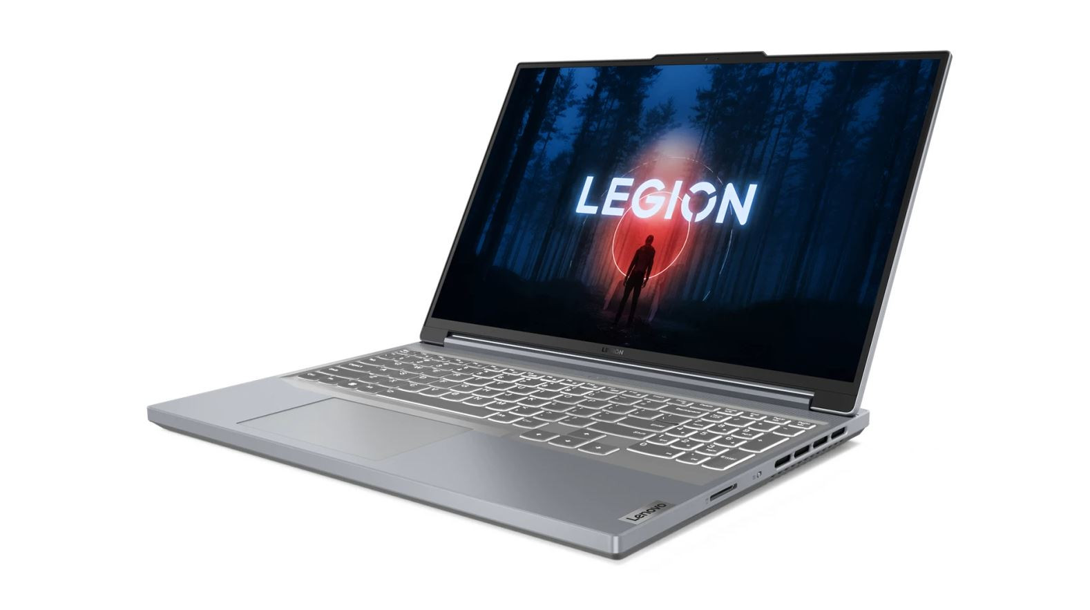 Lenovo Legion Slim 5 16APH8 Ryzen 5 7640HS 16" WQXGA IPS 500nits AG 240Hz 16GB DDR5 5600 SSD1TB GeForce RTX 4060 8GB Win11 Storm Grey - zdjęcie 5