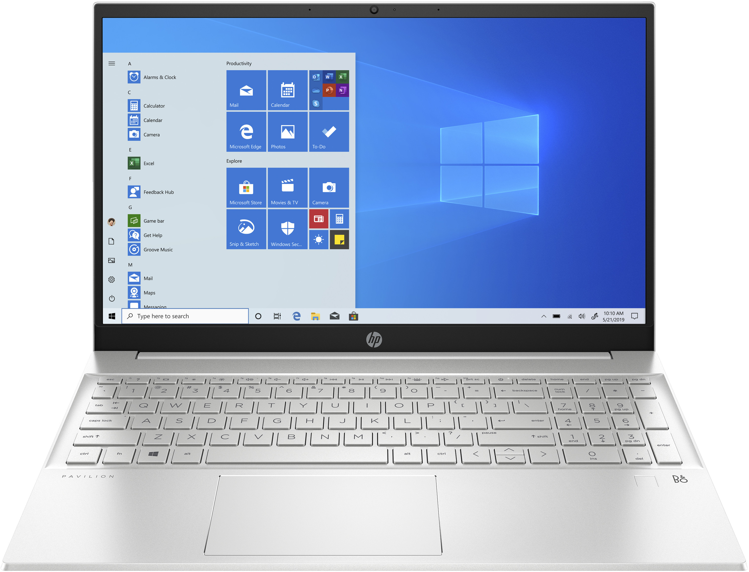 HP Pavilion 15-eh3005nw Ryzen 5 7530U 15.6"FHD AG slim 250nits 8GB DDR4 SSD512 Radeon Integrated Graphics No ODD FPR Cam720p Win11 2Y Natural Silver - zdjęcie 4