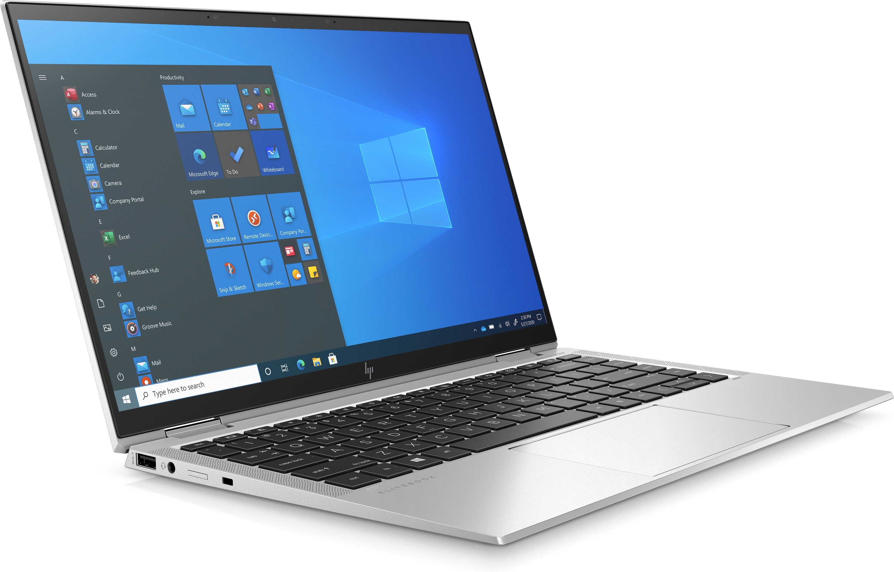 HP EliteBook 1040 G8 i5-1145G7 14"FHD Touch AG 16GB SSD256 BT x360 4G_LTE BLKB FPR W11Pro Silver (REPACK) 2Y - zdjęcie 1