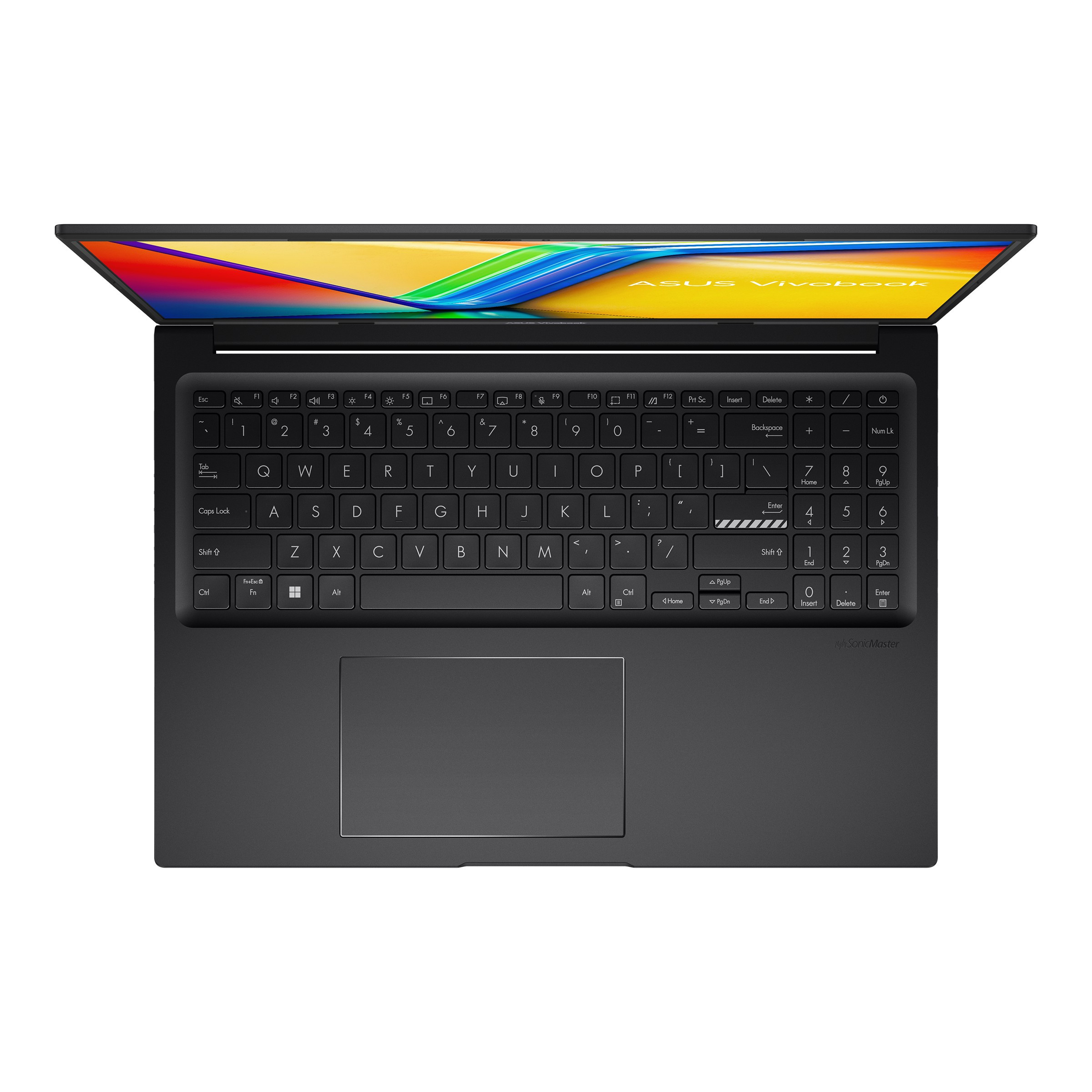 ASUS Vivobook 16X K3605VC-MB264 i5-13500H 16.0" WUXGA IPS-level Panel 60Hz 300nits AG 16GB DDR4 SSD512 Geforce RTX 3050 4GB WLAN+BT Cam720p Backlit Keyboard 50WHrs NoOS Indie Black - zdjęcie 4