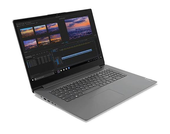 Lenovo V17 G4 IRU i5-1335U 17.3" FHD IPS 300nits AG 8GB DDR4 3200 SSD512 Intel Iris Xe Graphics W11Pro Iron Grey 3Y OnSite - zdjęcie 3
