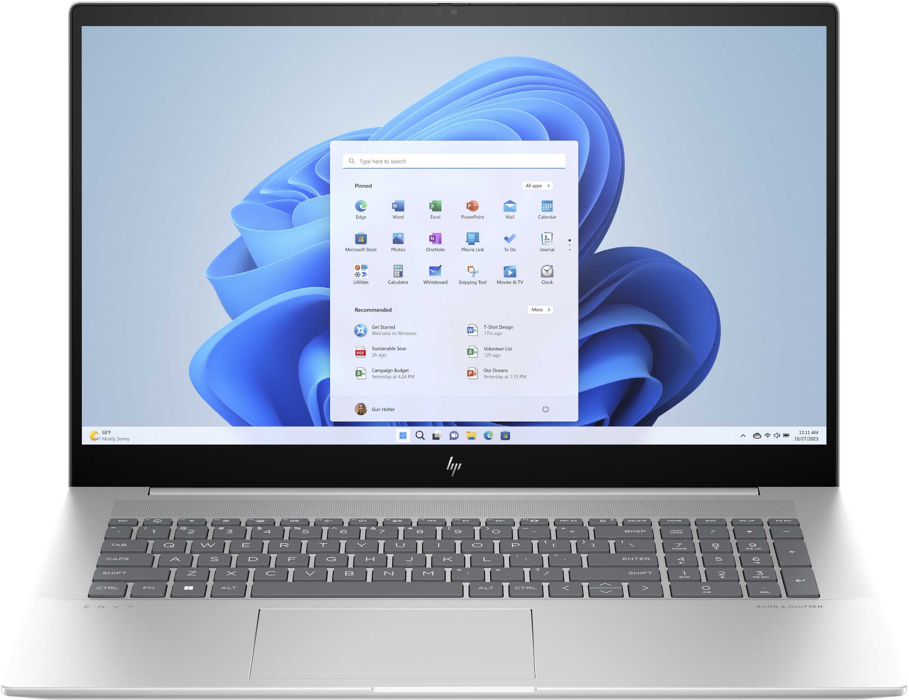 HP Envy 17-CR1003CA i7-13700H 17.3"FHD Touch 32GB SSD1TB BT BLKB Win11 Midnight Silver (REPACK) 2Y - zdjęcie 3