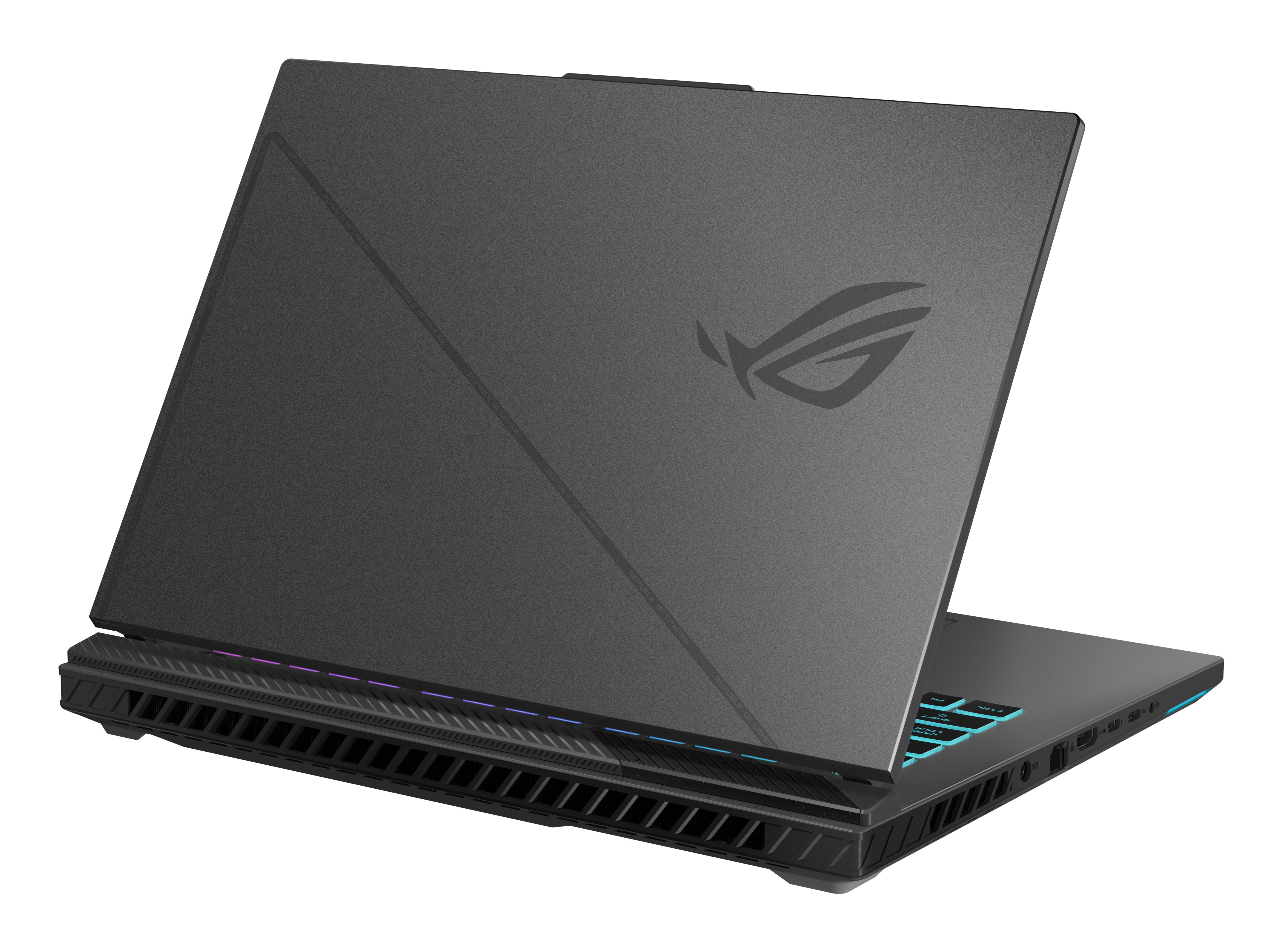 ASUS ROG Strix G16 G614JZR-N4030W i9-14900HX 16.0" 2.5K 240Hz IPS-level 500nits AG 16GB DDR5 5600 SSD1TB GeForce RTX 4080 12GB LAN WLAN+BT Cam720pBacklit Keyboard RGB 90WHrs Win11 Eclipse Gray - zdjęcie 3