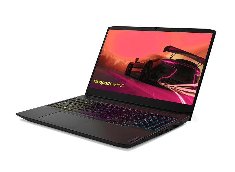 Lenovo IdeaPad Gaming 3 15ACH6 Ryzen 5 5500H 15.6" FHD IPS 250nits AG 60Hz 16GB DDR4 3200 SSD512 GeForce RTX 2050 4GB NoOS Shadow Black - zdjęcie 1
