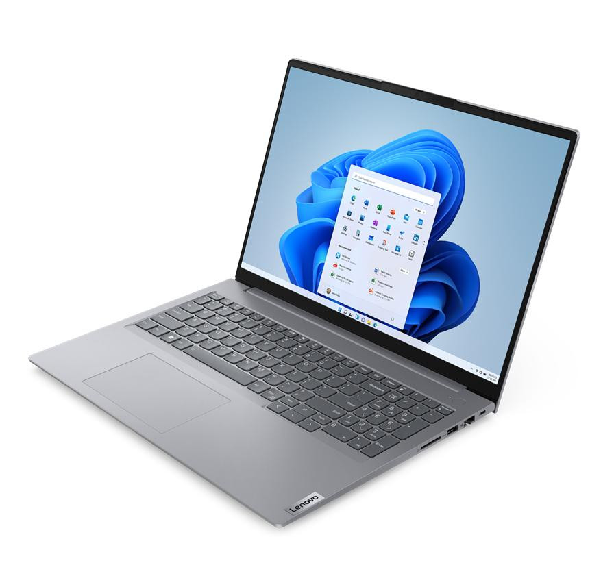 Lenovo ThinkBook 16 G6 IRL i3-1315U 16" WUXGA IPS 300nits AG 16GB DDR5 5200 SSD512 Intel UHD Graphics W11P 3Y - zdjęcie 3