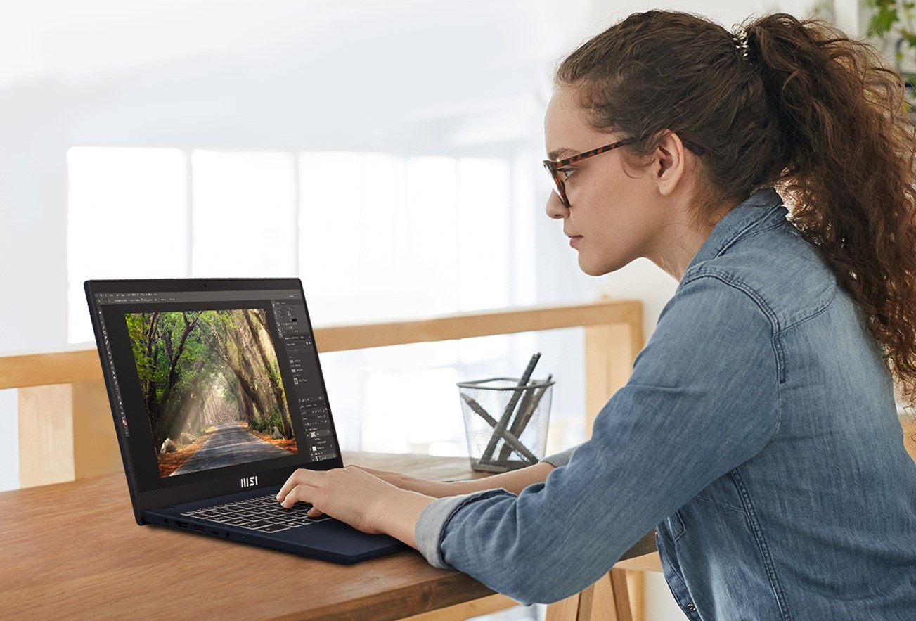 MSI Modern 15 B7M-051PL Ryzen 5 7530U 15.6" FHD 60Hz IPS-Level 16GB DDR4 3200 SSD512 Radeon Graphics Win11 - zdjęcie 4