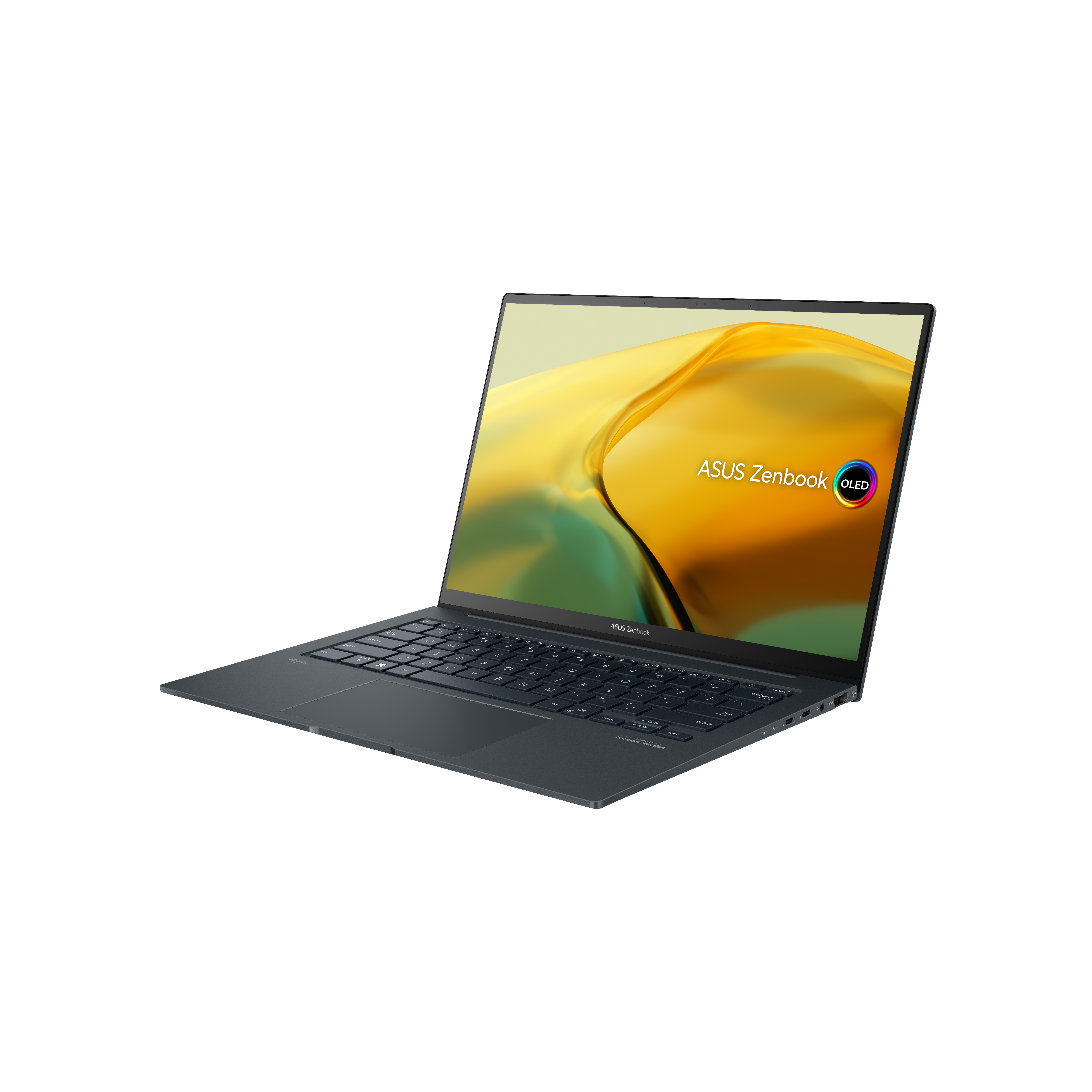 ASUS Zenbook 14X OLED UX3404VC-M3088W i5-13500H 14.5"Touch 2,8K OLED 120Hz 400nits Glossy 16GB LPDDR5 SSD512 Geforce RTX 3050 4GB WLAN+BT Cam720p Backlit Keyboard Win11 Inkwell Gray - zdjęcie 2
