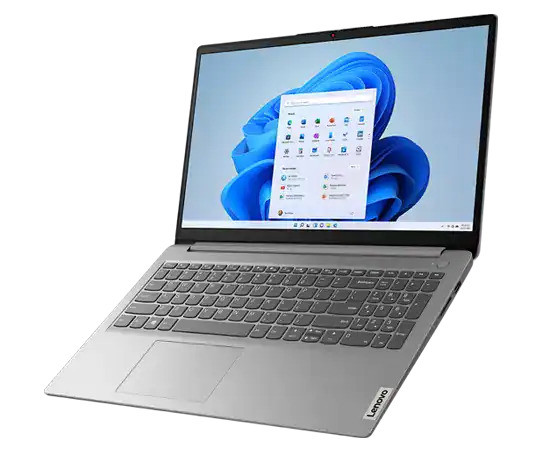 Lenovo IdeaPad 1 15AMN7 Ryzen 3 7320U 15.6" FHD TN 220nits AG 8GB LPDDR5-5500 SSD512 Radeon 610M Graphics NoOS Cloud Grey - zdjęcie 1