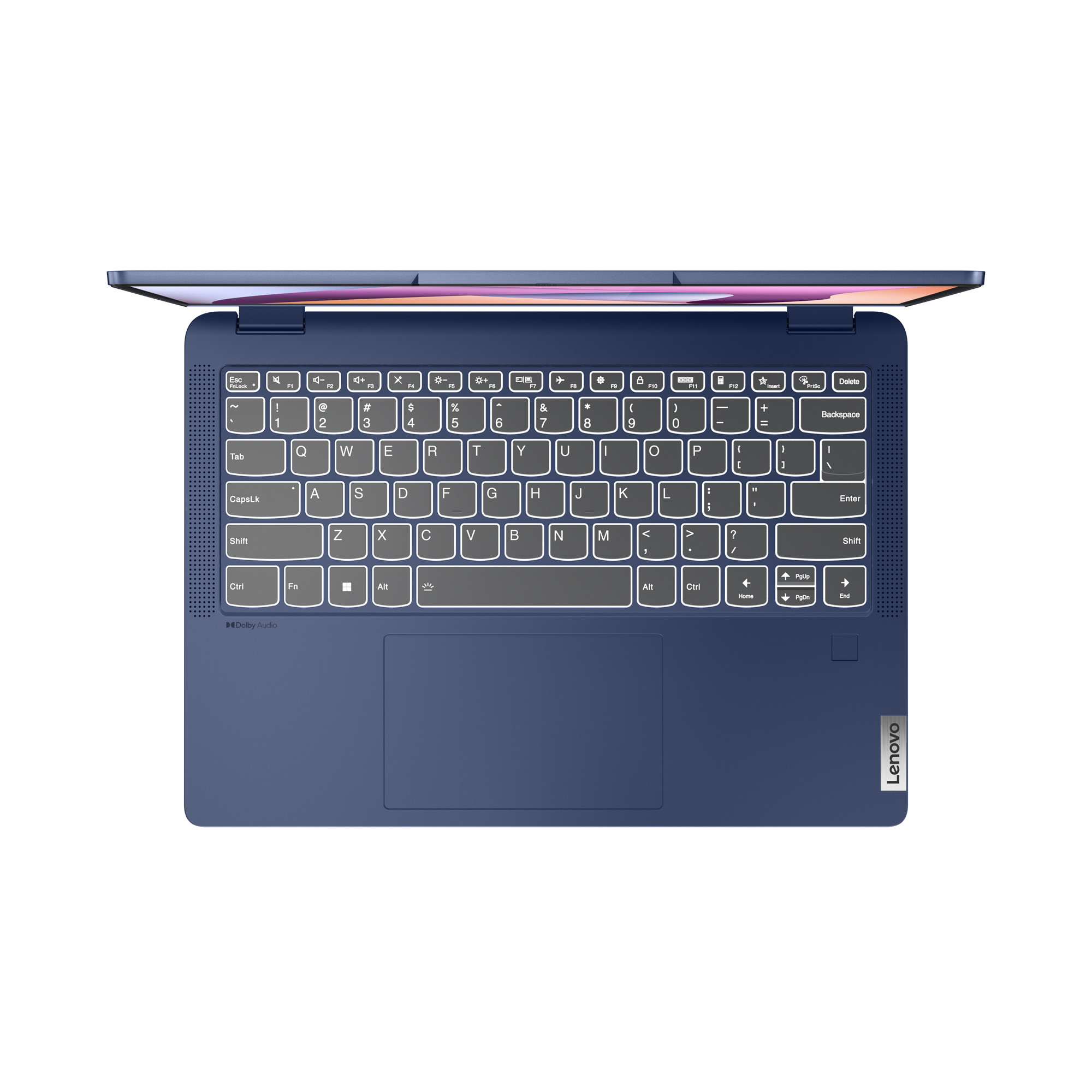 Lenovo Flex-5-14ABR8 Ryzen 7 7730U 14" WUXGA Touch 16GB DDR4 SSD512 BT BLKB FPR x360 Win11 Abyss Blue (REPACK) 2Y - zdjęcie 5