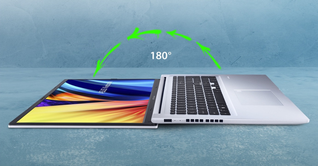 ASUS VivoBook 17X K1703ZA-WH34 i3-1220P 17.3" FHD AG 8GB SSD256 BT FPR Win11 Silver (REPACK) 2Y - zdjęcie 9