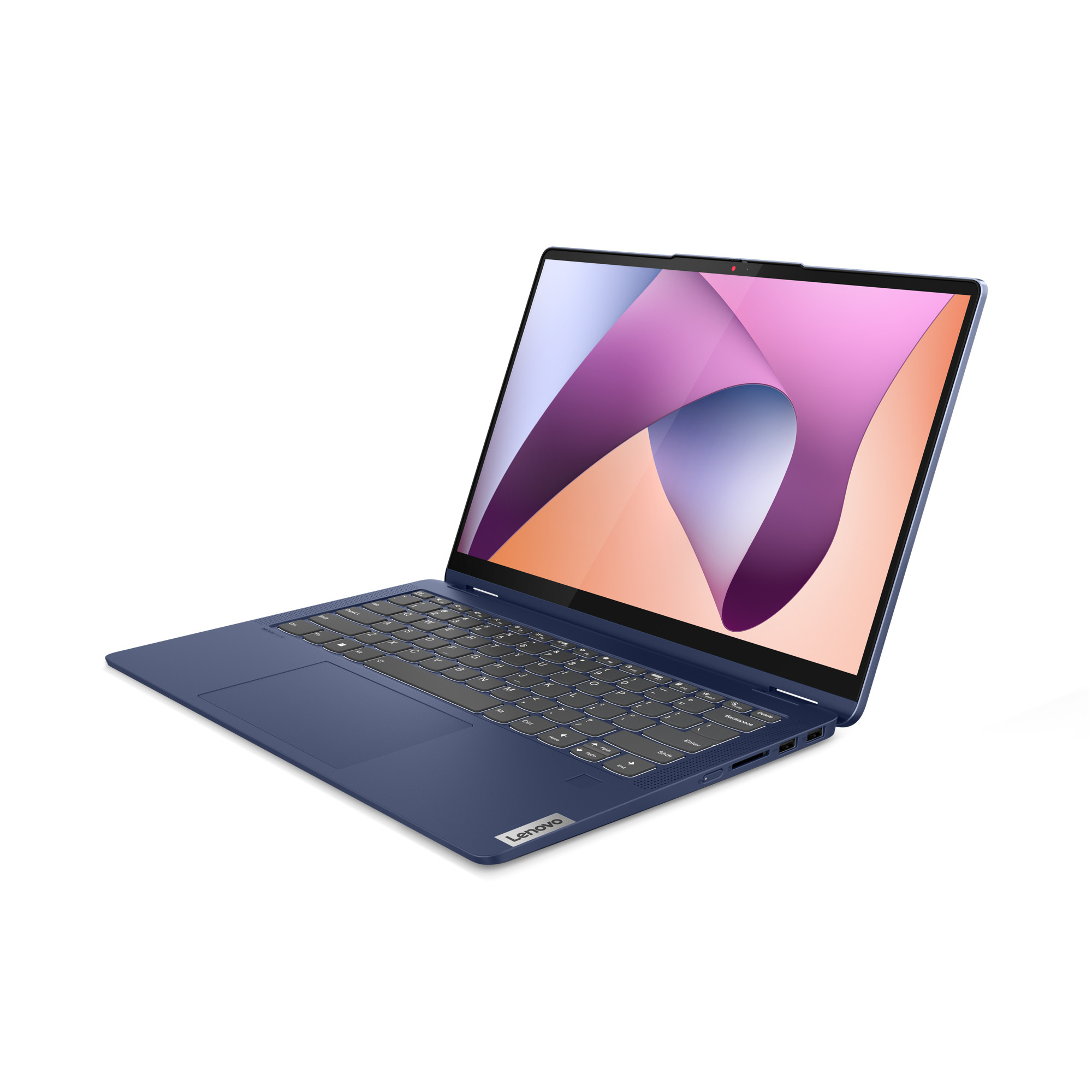 Lenovo Flex-5-14ABR8 Ryzen 7 7730U 14" WUXGA Touch 16GB DDR4 SSD512 BT BLKB FPR x360 Win11 Abyss Blue (REPACK) 2Y - zdjęcie 2
