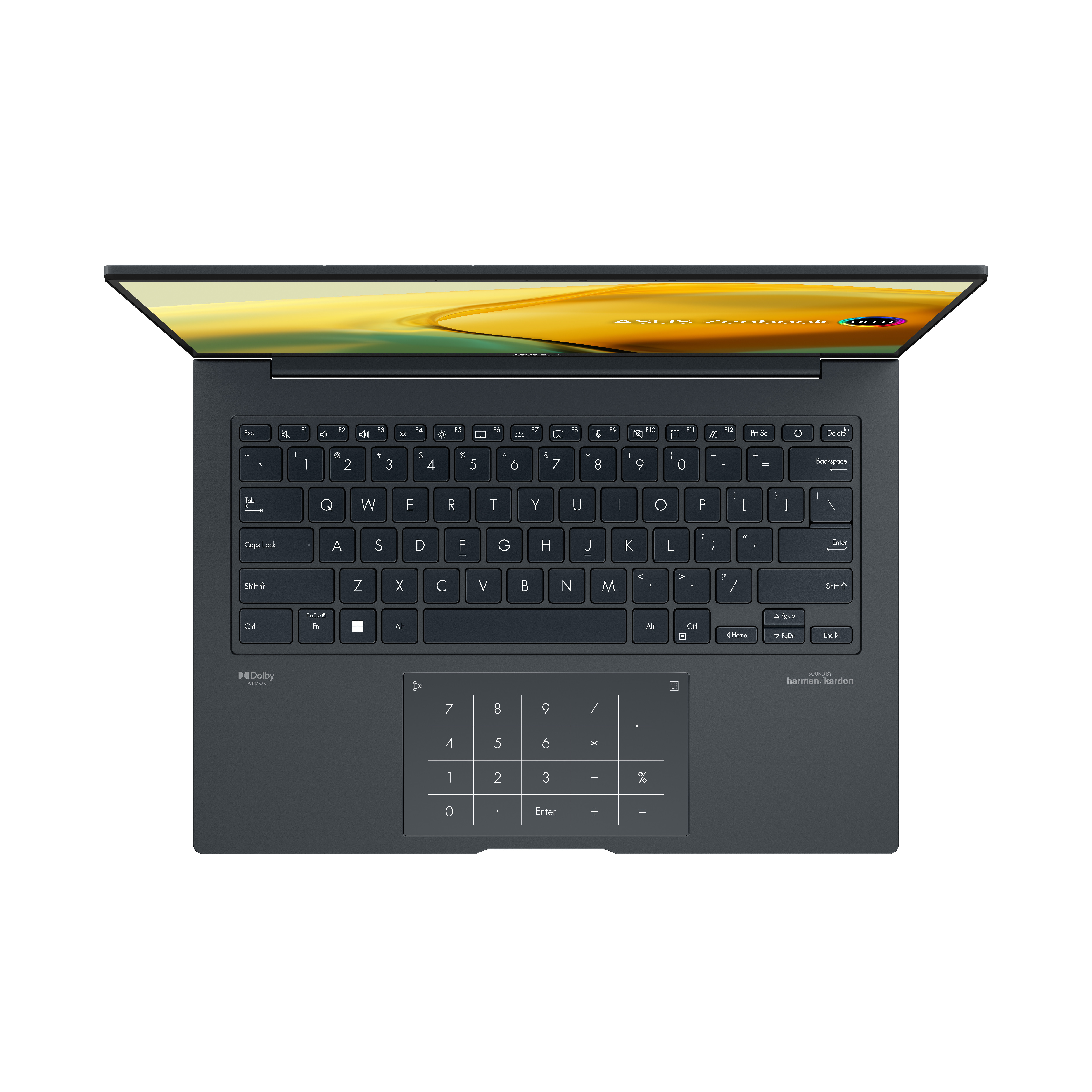 ASUS Zenbook 14X OLED UX3404VC-M3088W i5-13500H 14.5"Touch 2,8K OLED 120Hz 400nits Glossy 16GB LPDDR5 SSD512 Geforce RTX 3050 4GB WLAN+BT Cam720p Backlit Keyboard Win11 Inkwell Gray - zdjęcie 3