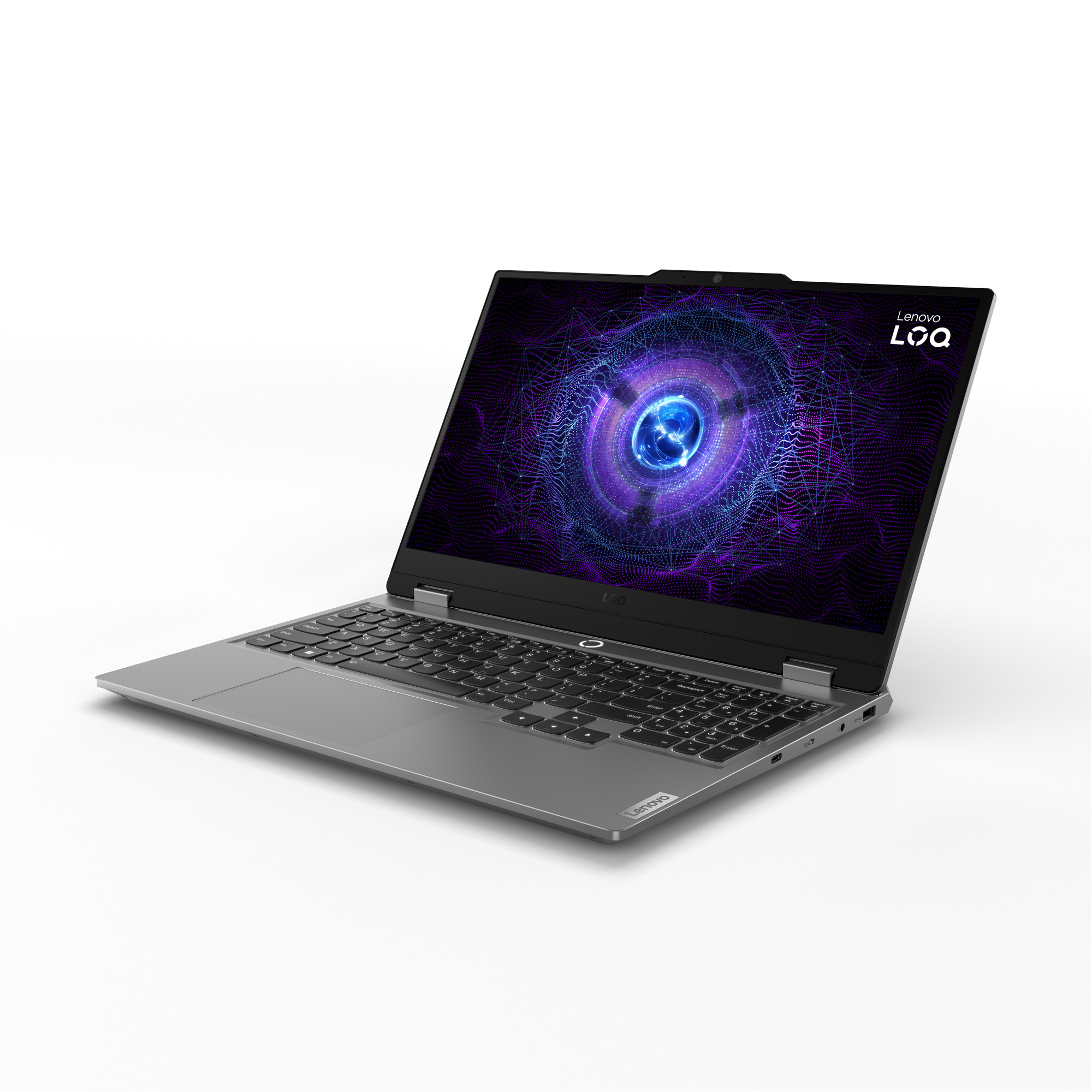 Lenovo LOQ 15IAX9 i5-12450HX 15.6" FHD IPS 300nits AG 144Hz 16GB DDR5 4800 SSD512 GeForce RTX 3050 6GB Win11 Luna Grey - zdjęcie 3