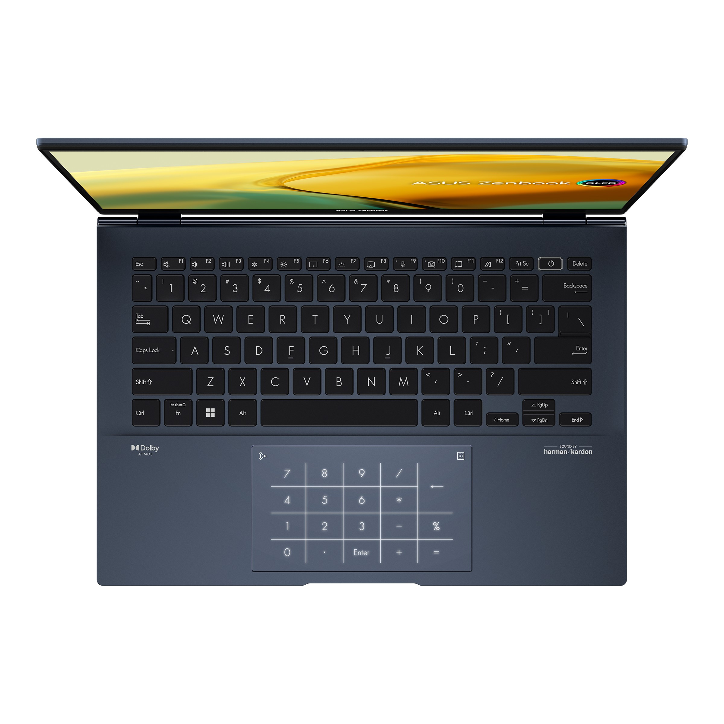 ASUS Zenbook 14 OLED UX3402VA-KN593X i7-13700H 14.0" 2.8K 90Hz 400nits Glossy 16GB LPDDR5 SSD1TB Intel Iris Xe Graphics WLAN+BT Cam1080p Backlit Keyboard 75WHrs Win 11 Pro Ponder Blue - zdjęcie 3
