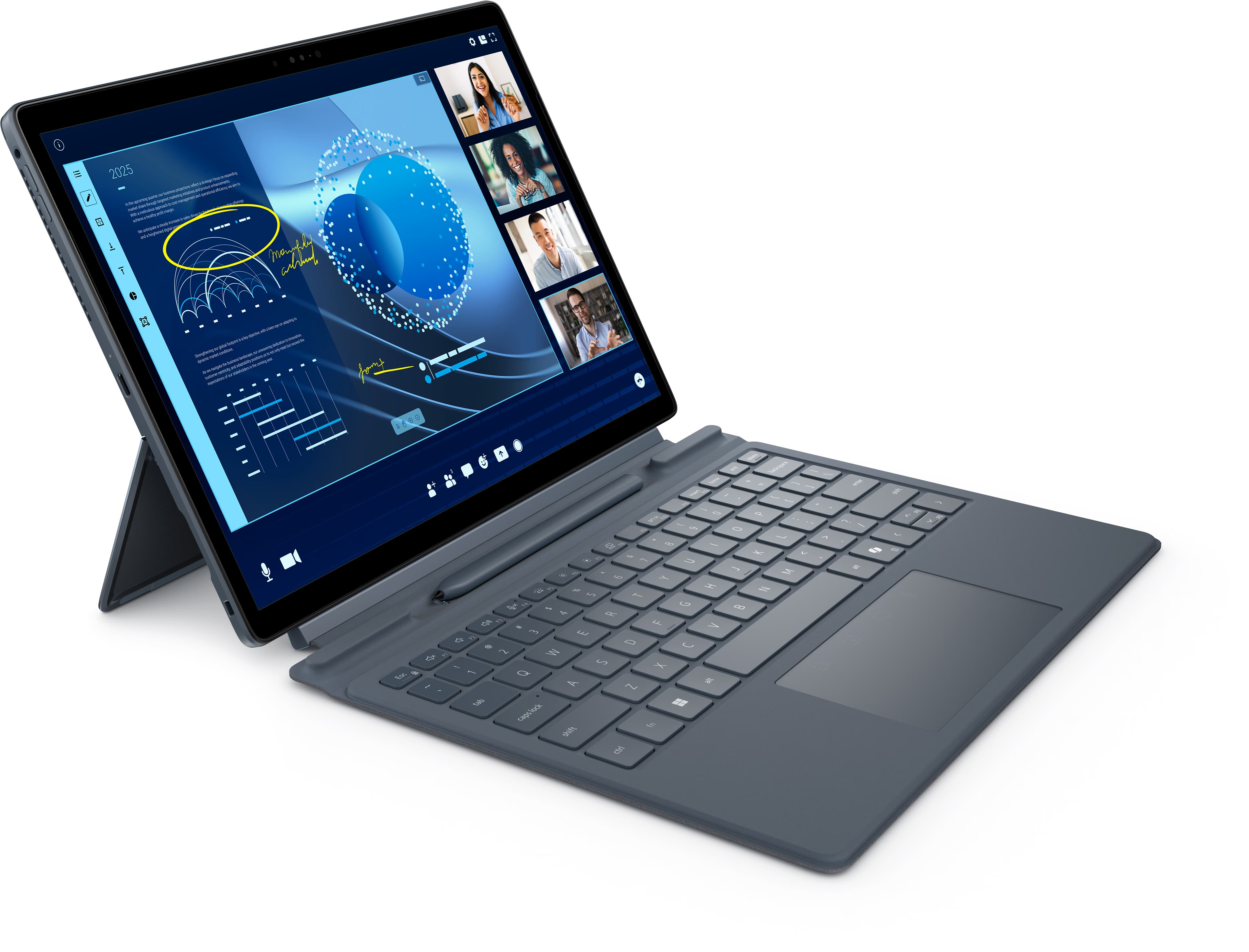 Dell Latitude 7350 Core Ultra 5 135U 13"3K 500nits 60Hz 16GB DDR5 SSD512 Intel Arc W11Pro 4KYHD - zdjęcie 2