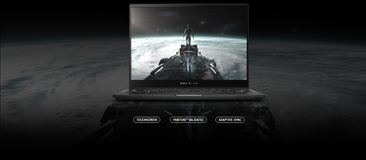 ASUS ROG Flow X13 Ryzen 9 5980HS 13.4" WQUXGA 60Hz IPS 300nits Glossy 32GB DDR4 SSD1TB GeForce GTX 1650 Cam Win10 62WHrs Black Supernova Edition - zdjęcie 9