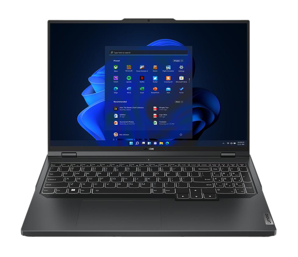 Lenovo Legion Pro 5 16IRX9 i5-14500HX 16" WQXGA IPS 500nits AG 240Hz 32GB DDR5 5600 SSD1TB GeForce RTX 4060 8GB Win11 Onyx Grey - zdjęcie 3