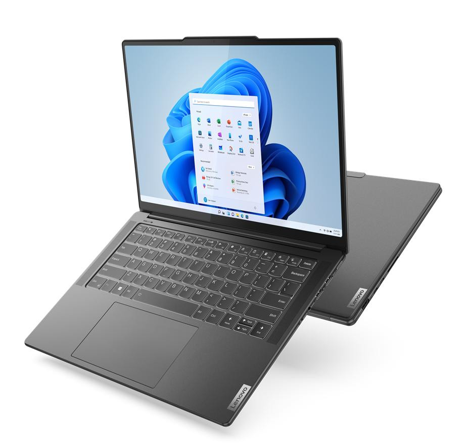 Lenovo Yoga Pro 9 16IMH9 Ultra 7 155H 16" 3.2K Mini LED 1200nits AG 165Hz 16GB LPDDR5x-7467 SSD512 GeForce RTX 4060 8GB Win11 Luna Grey - zdjęcie 1