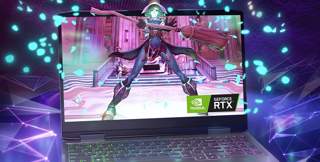 Lenovo LOQ 15IRH8 i5-12450H 15.6" FHD IPS 350nits AG 144Hz 16GB DDR5 4800 SSD512 GeForce RTX 4050 6GB NoOS 3Y Storm Grey - zdjęcie 2