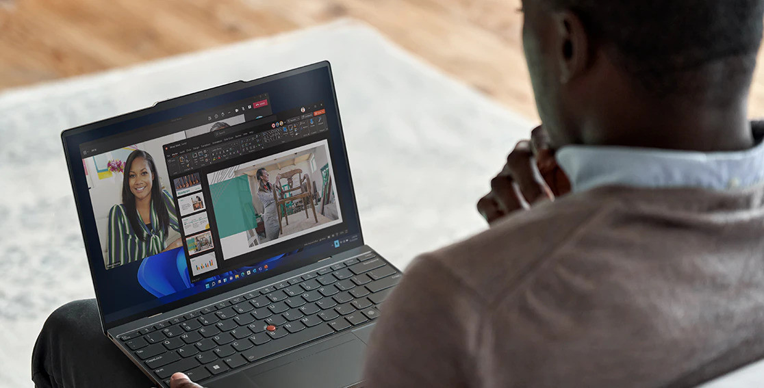 Lenovo ThinkPad Z13 G1 Ryzen 7 6850U 13.3" 2,8K Touch 16GB LPDDR5 SSD512 Radeon 680M Graphics LTE W11Pro Arctic Grey 3YRS Premier Support - zdjęcie 3