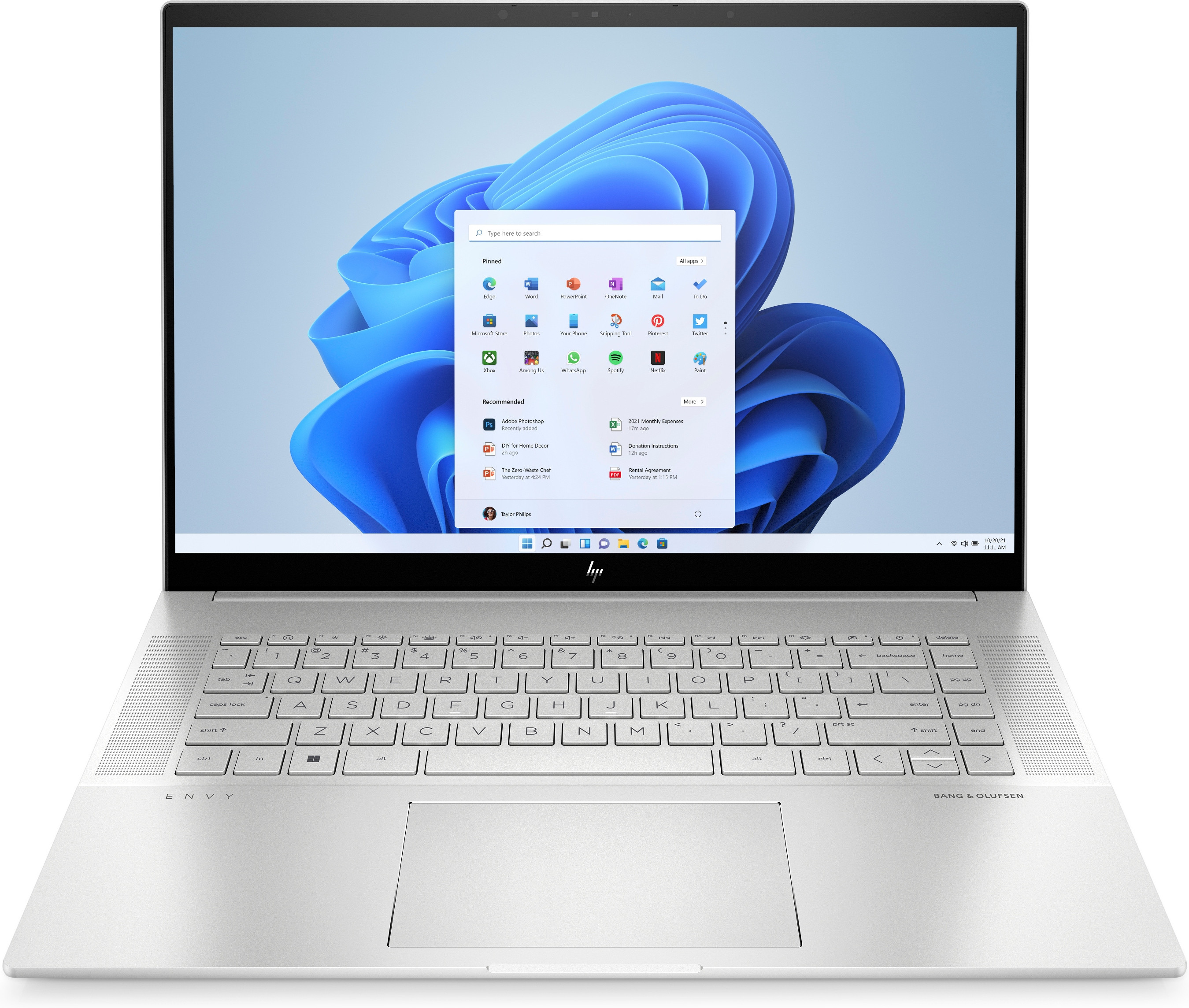 HP Envy 16-H1055CL i7-13700H 16" WQXGA Touch 32GB SSD2TB BT BLKB GeForce RTX 4060 8GB W11 Silver (REPACK) 2Y - zdjęcie 2