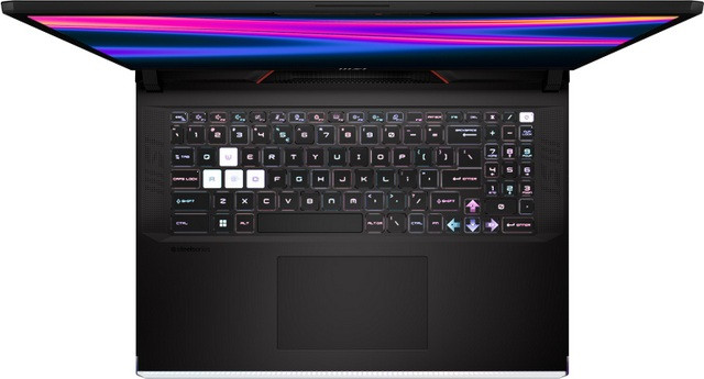 MSI Raider GE78HX 13VH-251PL i9-13980HX 17" QHD+ 240Hz IPS-level 32GB DDR5 SSD2TB RTX 4080 12GB Win11 - zdjęcie 8