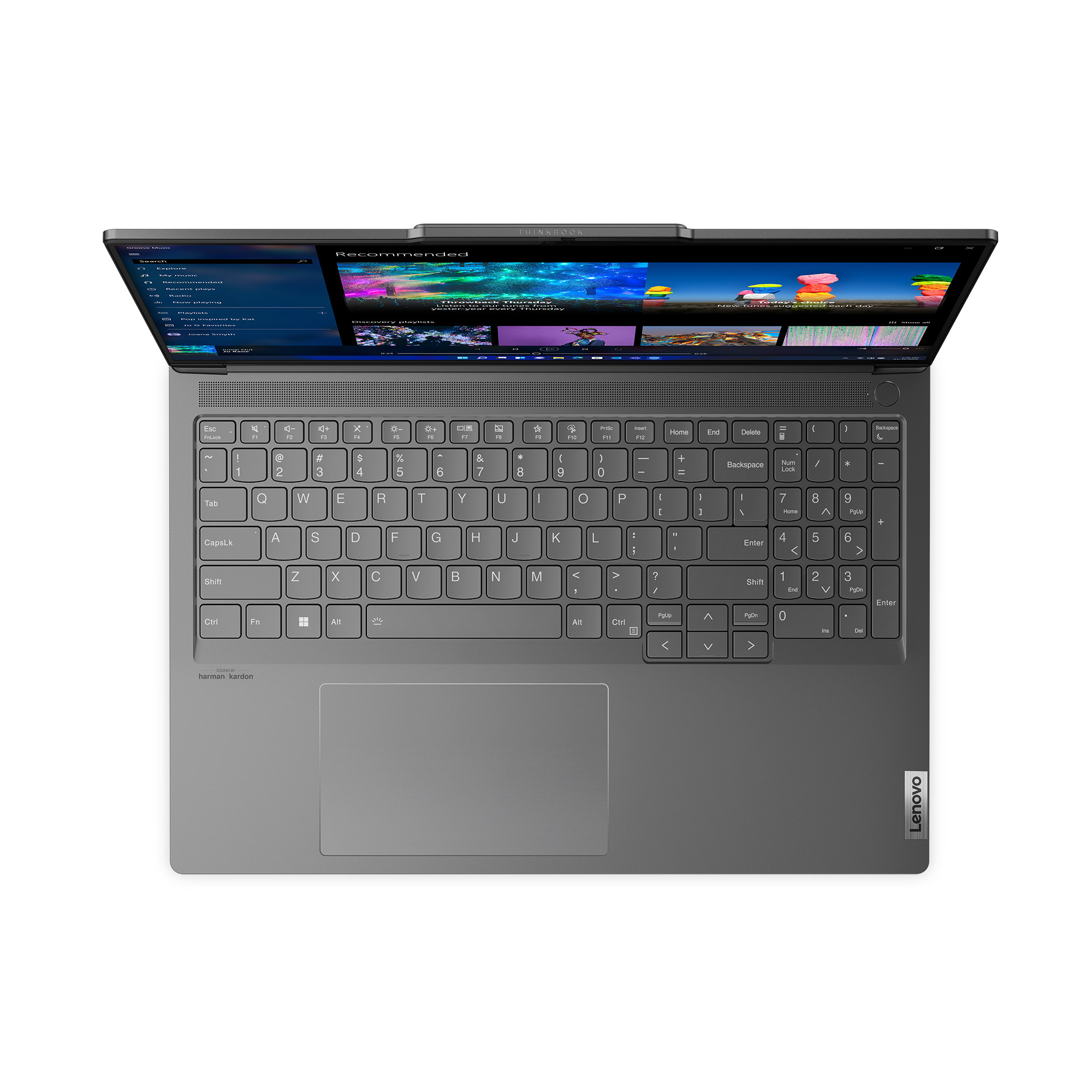 Lenovo ThinkBook 16p G4 i7-13700H 16" WQXGA IPS 400nits AG 16GB DDR5 SSD1TB RTX 4060_8 W11Pro Storm Grey 2Y - zdjęcie 4