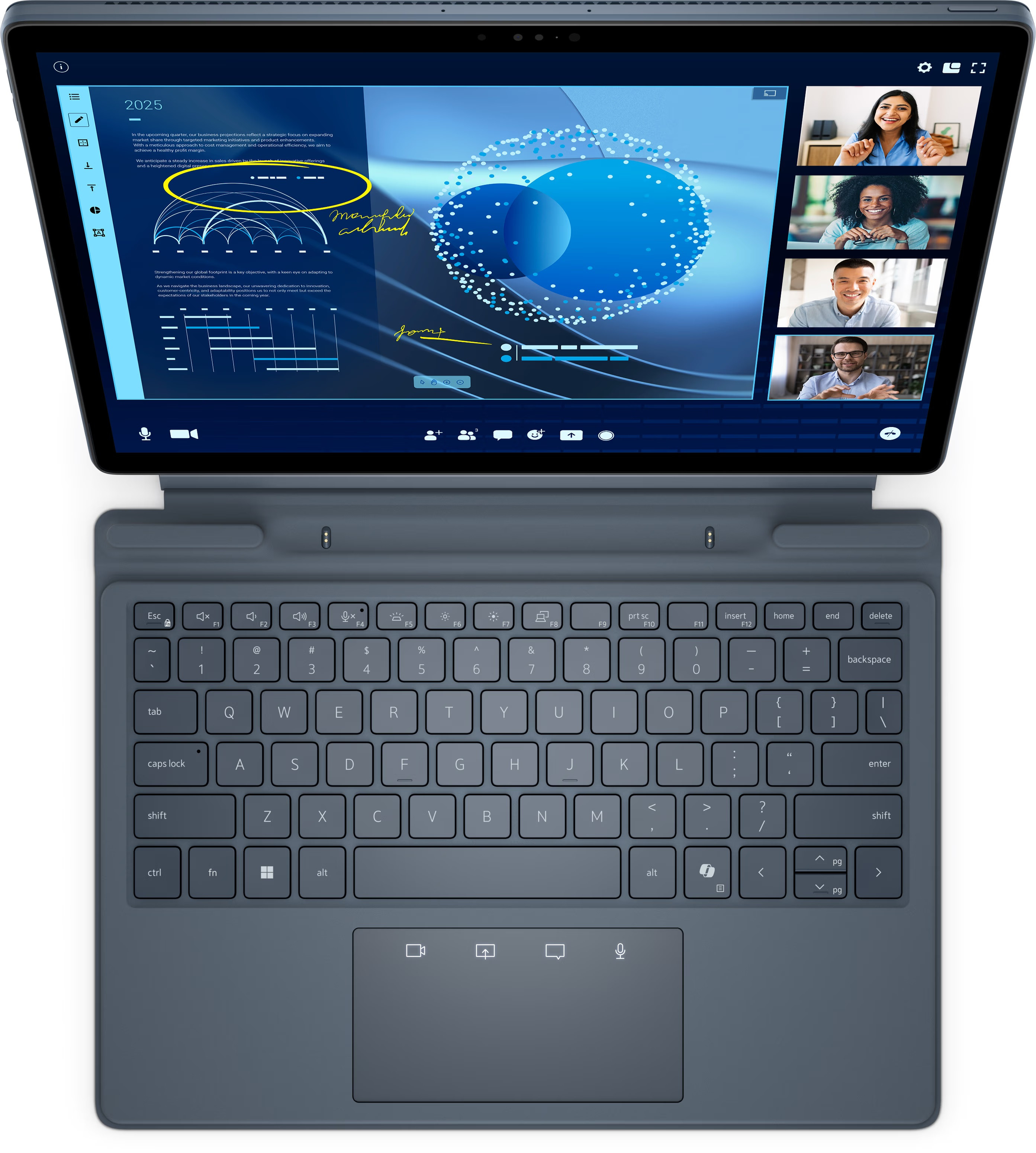 Dell Latitude 7350 Core Ultra 5 135U 13"3K 500nits 60Hz 16GB DDR5 SSD512 Intel Arc W11Pro 4KYHD - zdjęcie 3