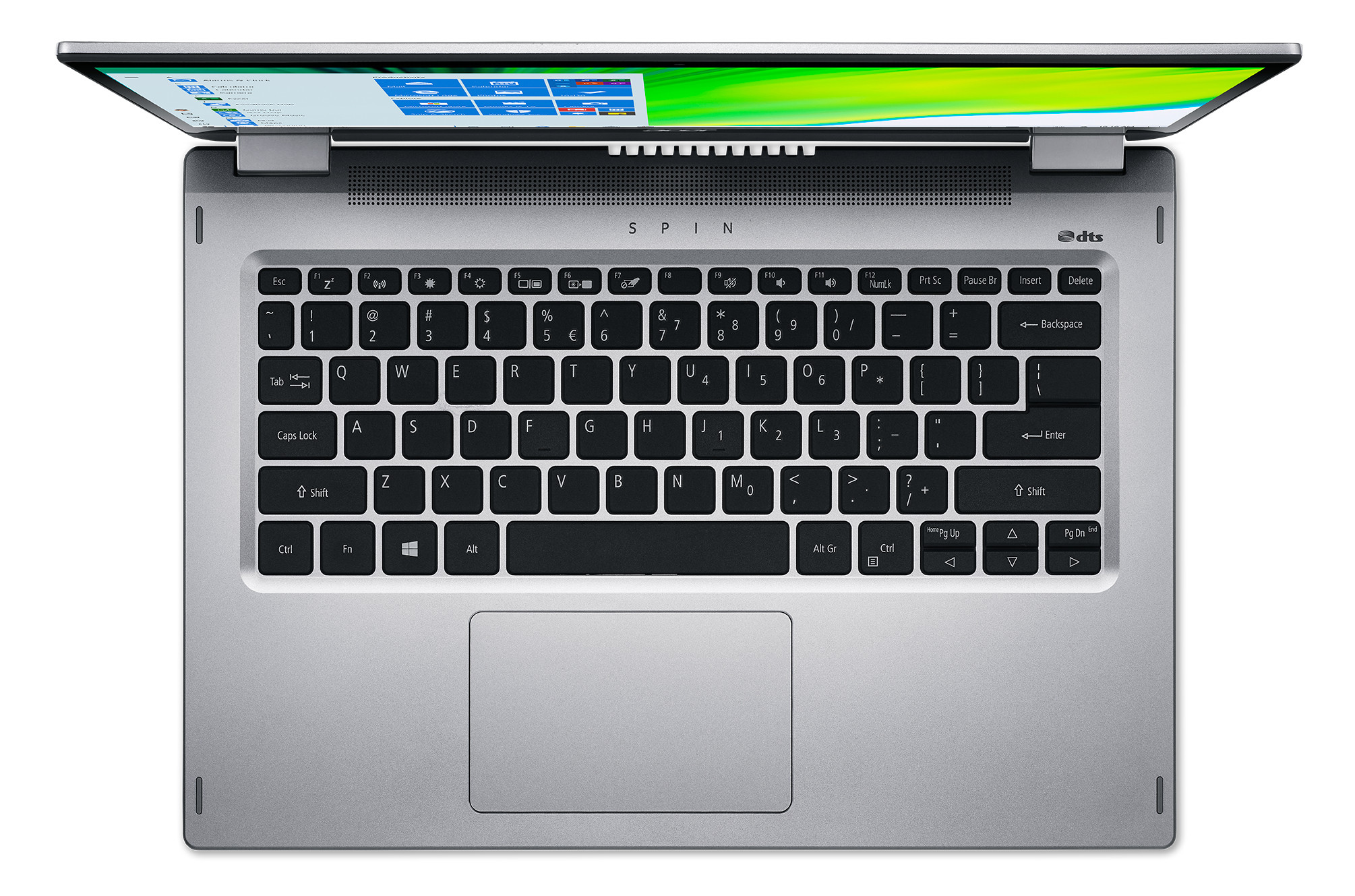 Acer TravelMate Spin 3 SP314-54N i5-1035G4 14"FHD Touch 8GB LPDDR4 SSD1TB IrisXe KlawDE Win10 Silver - zdjęcie 3