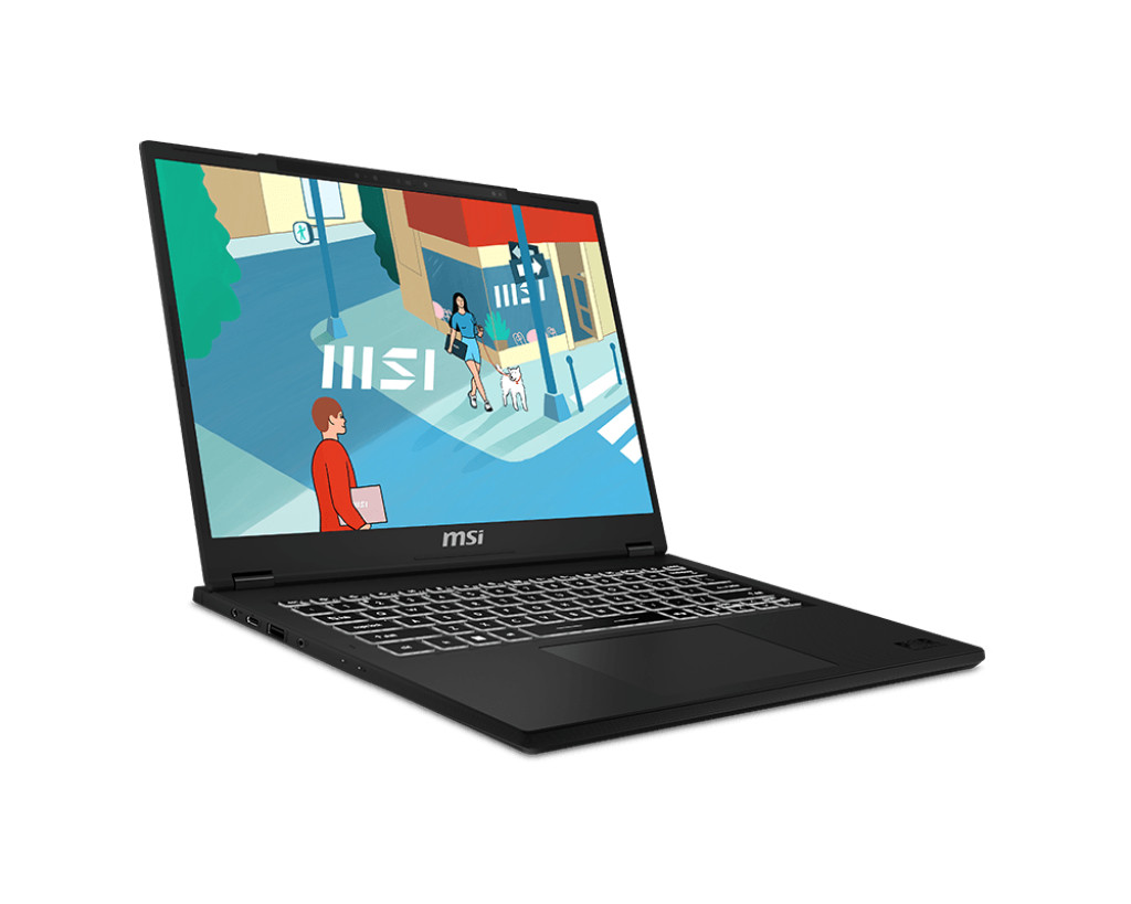 MSI Modern 14 H D13MG-095PL i5-13420H 14” 16:10 FHD+ IPS-Level panel 16GB DDR4 3200 SSD512 Intel UHD Graphic Win11 - zdjęcie 2
