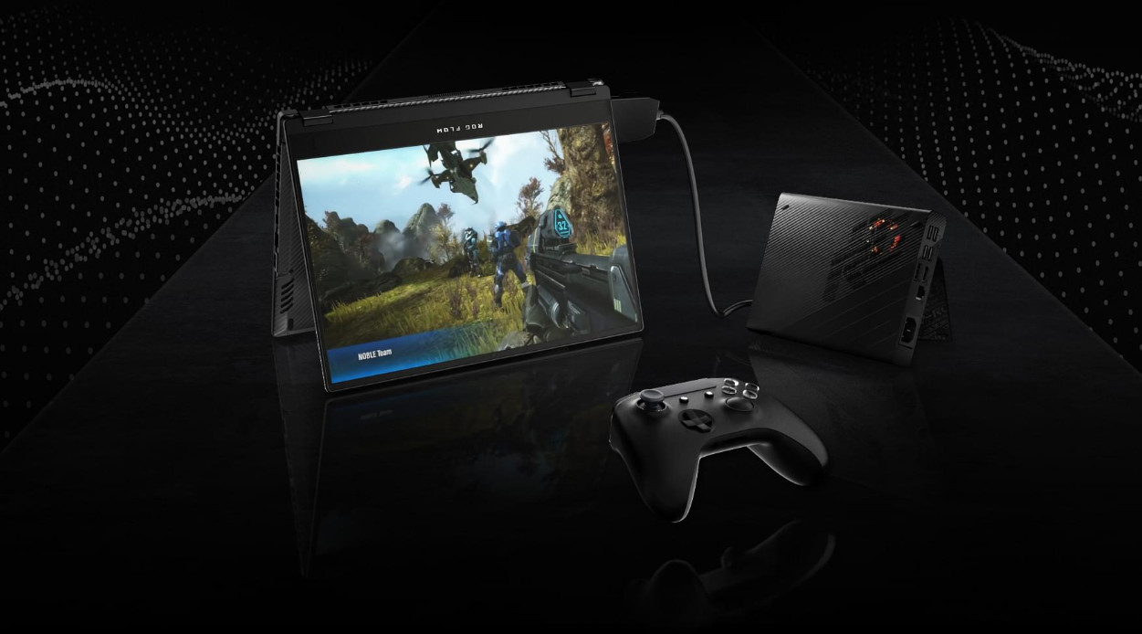 ASUS ROG Flow X13 Ryzen 9 5980HS 13.4" WQUXGA 60Hz IPS 300nits Glossy 32GB DDR4 SSD1TB GeForce GTX 1650 Cam Win10 62WHrs Black Supernova Edition - zdjęcie 10
