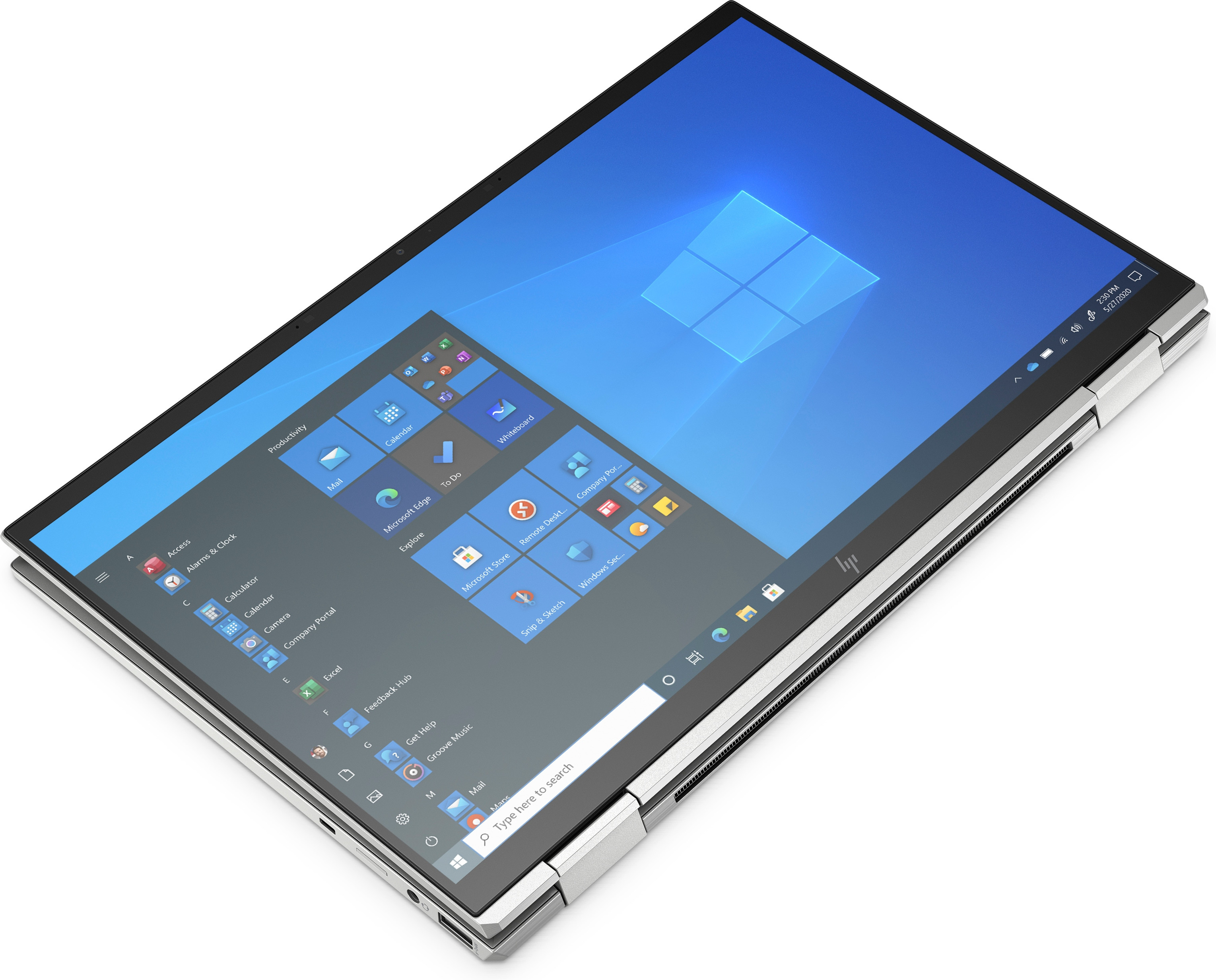 HP EliteBook 1040 G8 i5-1145G7 14"FHD Touch AG 16GB SSD256 BT x360 4G_LTE BLKB FPR W11Pro Silver (REPACK) 2Y - zdjęcie 4