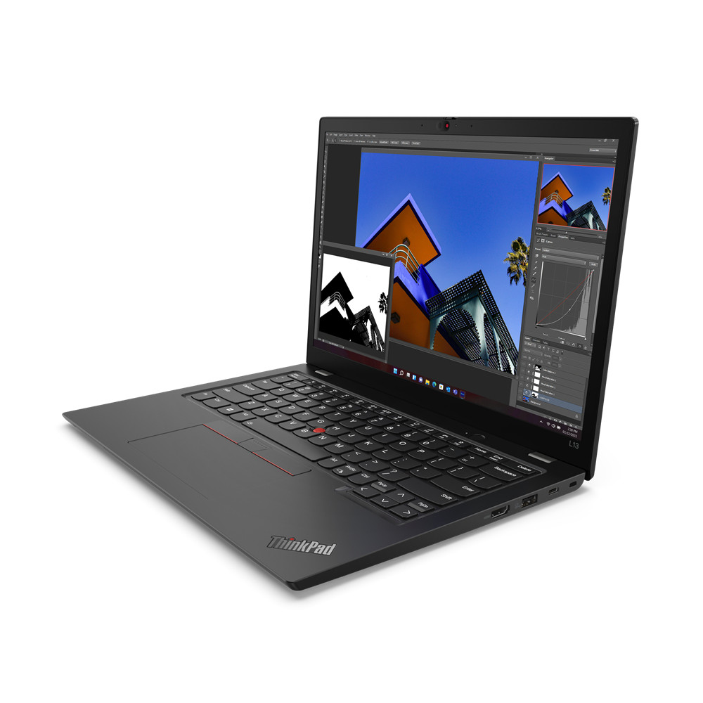 Lenovo ThinkPad L13 G4 i5-1335U 13.3" WUXGA IPS 300nits AG 8GB LPDDR5-4800 SSD512 Intel Iris Xe Graphics W11Pro Thunder Black - zdjęcie 3