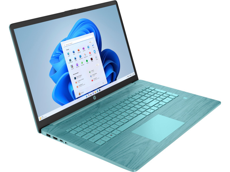HP 17-cn0615ds QuadCore N4120 17,3"FHD AG IPS 8GB DDR4 SSD256 UHD600 Cam720p BLKB BT 41Wh Win11 (REPACK) 2Y Seafoam Teal - zdjęcie 3