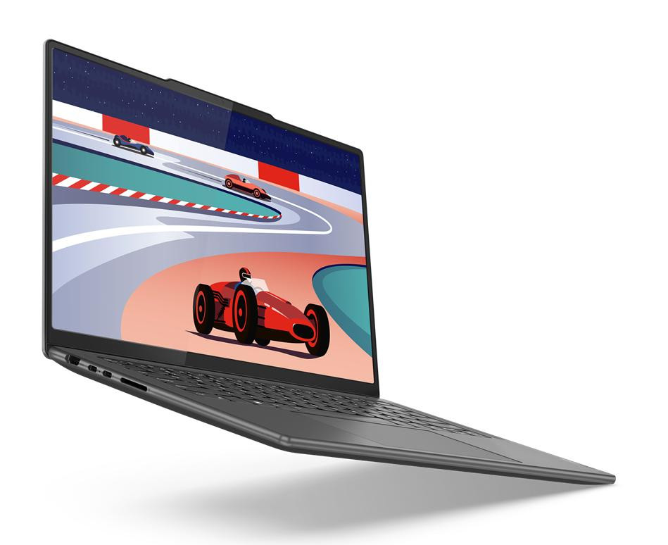 Lenovo Yoga Pro 9 16IMH9 Ultra 7 155H 16" 3.2K Mini LED 1200nits AG 165Hz 16GB LPDDR5x-7467 SSD512 GeForce RTX 4060 8GB Win11 Luna Grey - zdjęcie 2