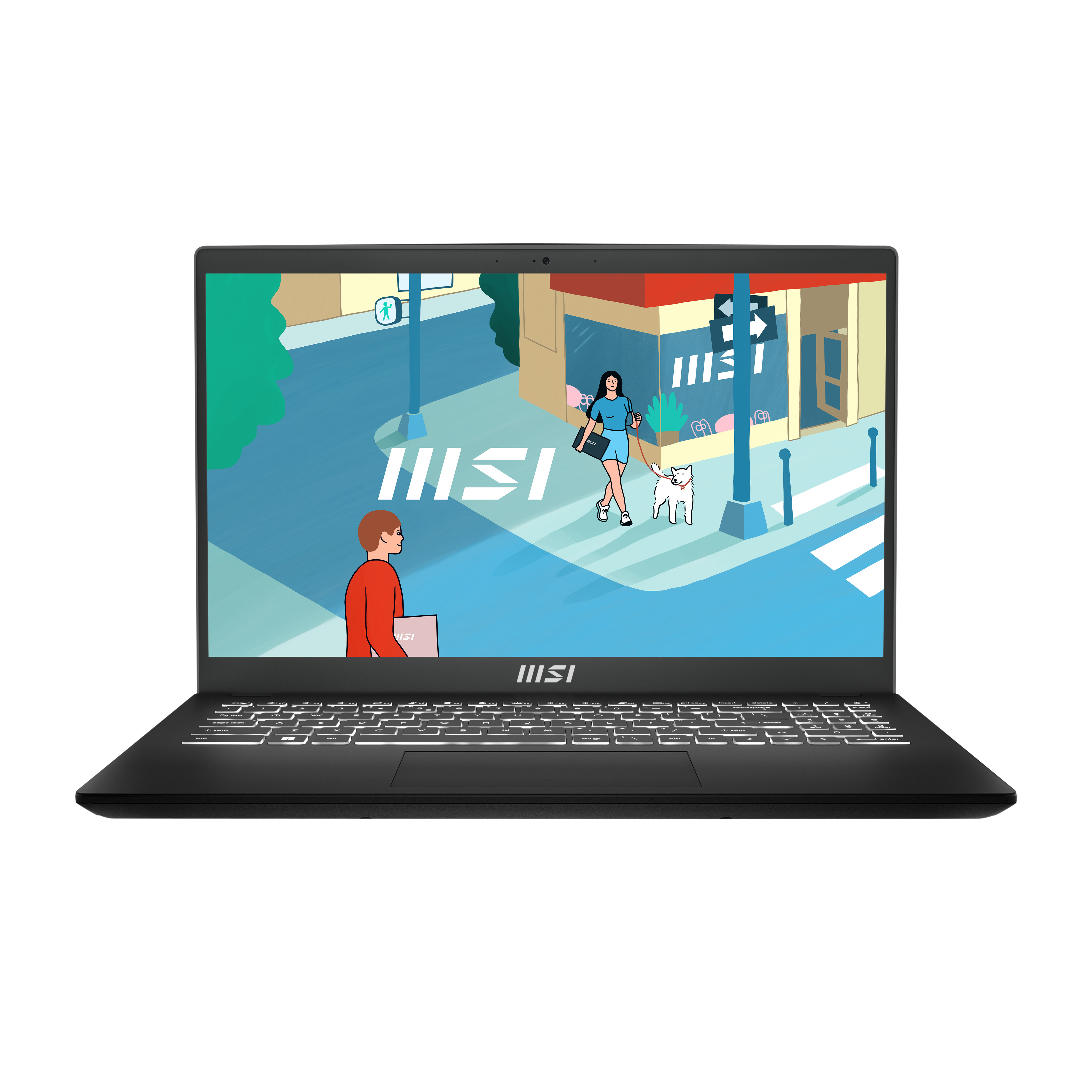 MSI Modern 15 H C13M-202PL i5-13420H 15.6"FHD 60Hz IPS-Level 16GB DDR4 3200MHz SSD512 Iris Xe Graphics Win11 - zdjęcie 1