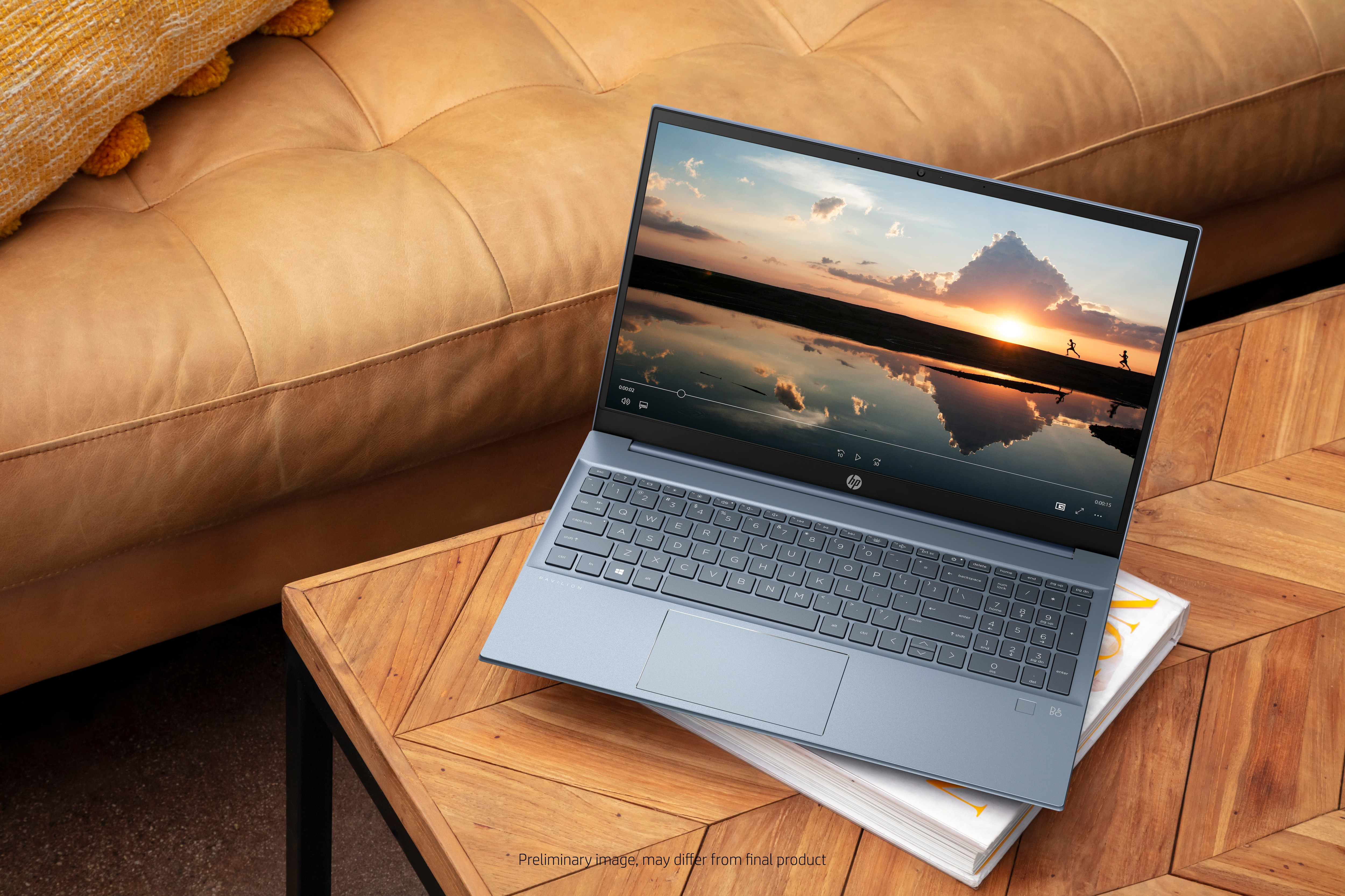 HP Pavilion 15-eh3164nw Ryzen 5 7530U 15.6"FHD AG slim 250nits 16GB DDR4 SSD512 Radeon Integrated Graphics non-SD card reader Win11 2Y Ceramic White - zdjęcie 1