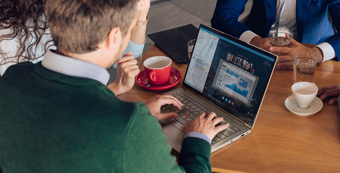 Lenovo X1 Yoga G7 i7-1255U 14" WUXGA IPS 500nits AG 16GB LPDDR5-5200 SSD512 Intel Iris Xe Graphics LTE W11Pro - zdjęcie 1