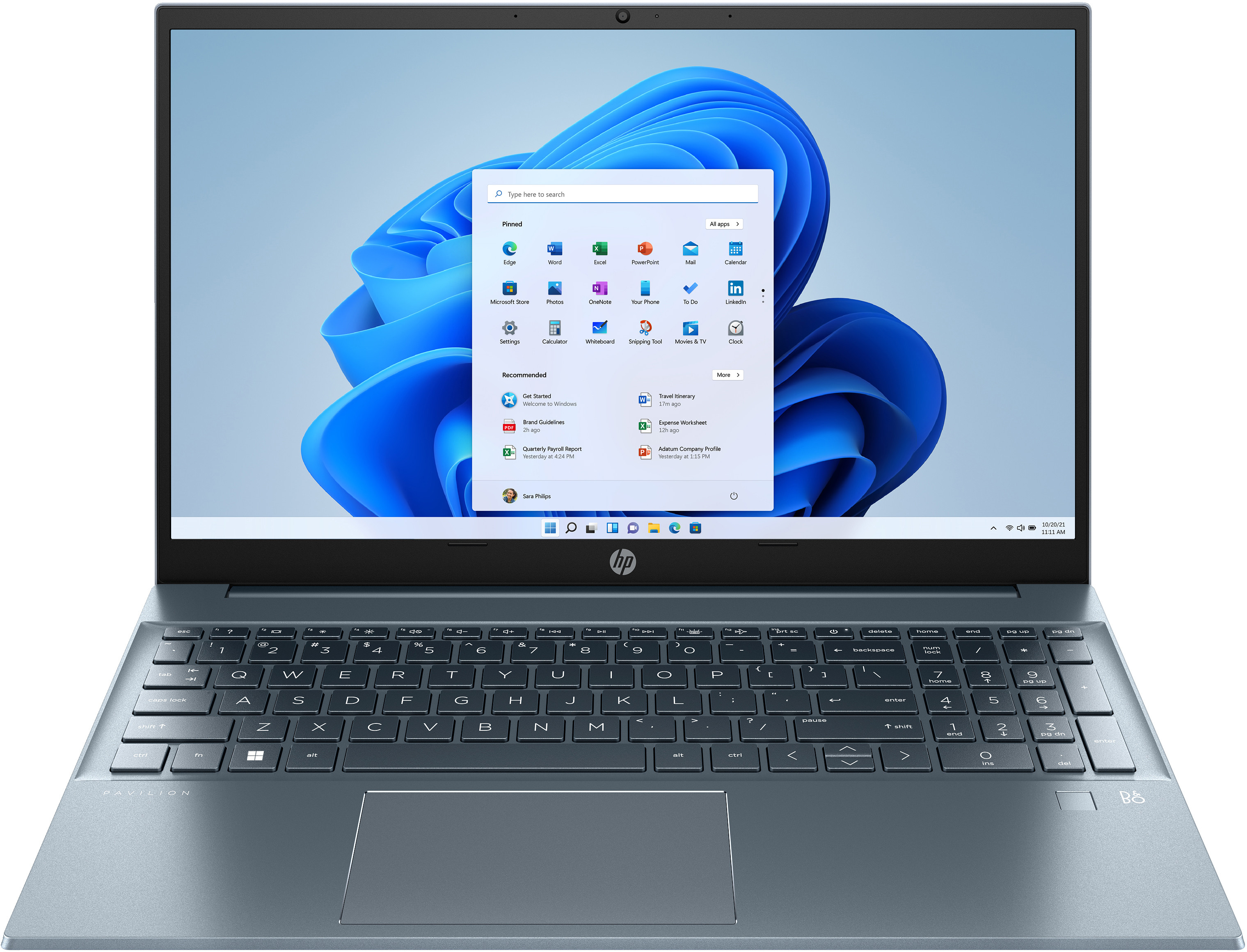 HP Pavilion 15-eh3164nw Ryzen 5 7530U 15.6"FHD AG slim 250nits 16GB DDR4 SSD512 Radeon Integrated Graphics non-SD card reader Win11 2Y Ceramic White - zdjęcie 3