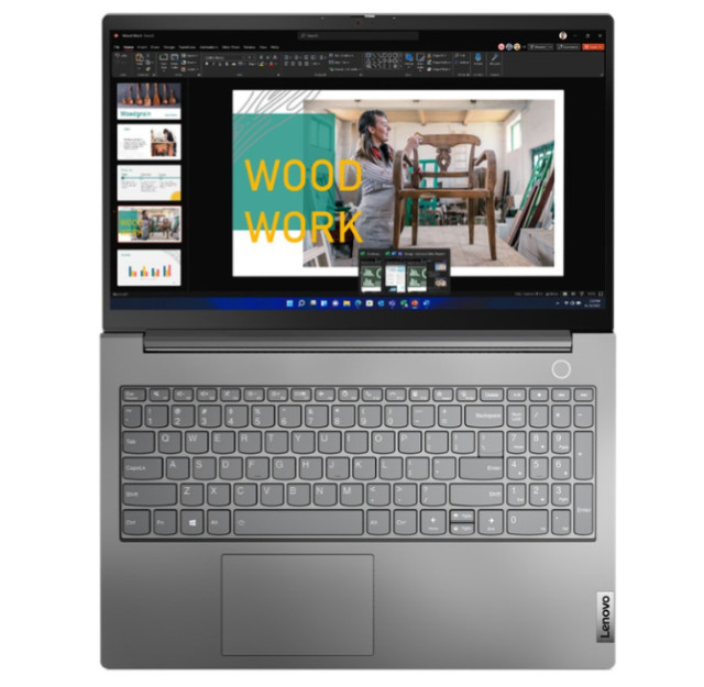 Lenovo ThinkBook 13x i5-1130G7 13,3"WQXGA 2560x1600 400nit IPS 16GB_4266MHz SSD256 IrisXe TB4 BT BLK ALU 53Wh W11Pro 1Y Gray - zdjęcie 4