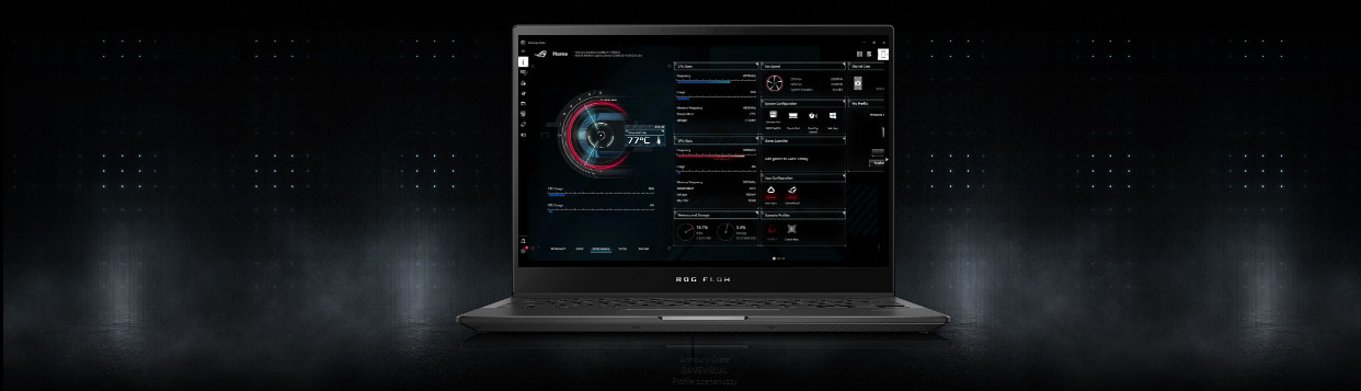 ASUS ROG Flow X13 Ryzen 9 5980HS 13.4" WQUXGA 60Hz IPS 300nits Glossy 32GB DDR4 SSD1TB GeForce GTX 1650 Cam Win10 62WHrs Black Supernova Edition - zdjęcie 13