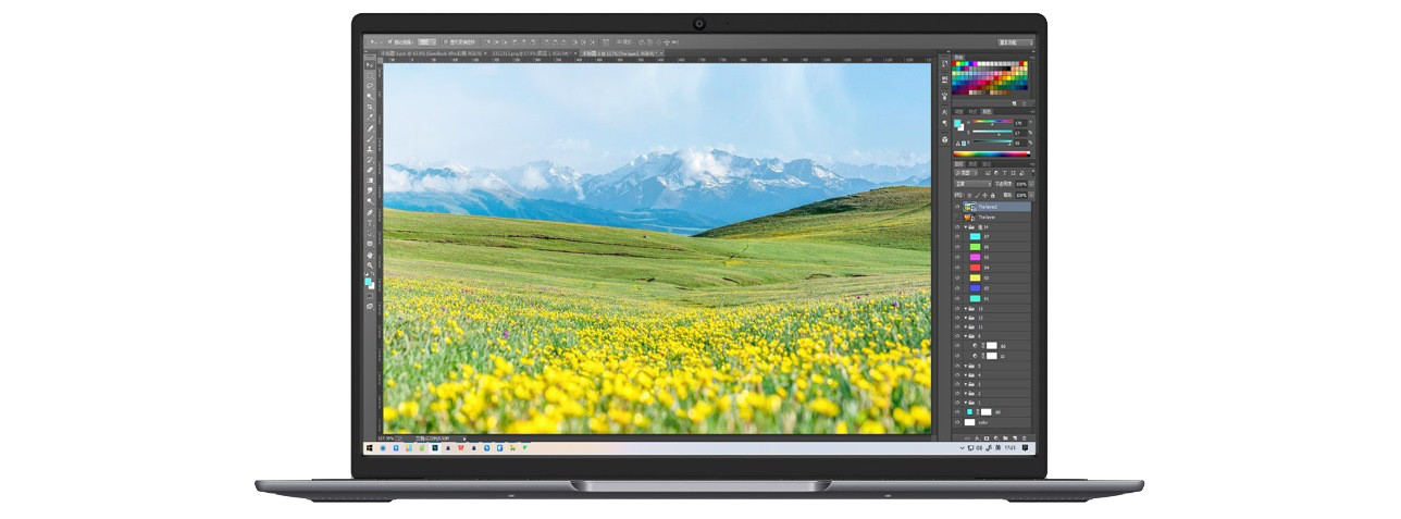 Chuwi Corebook CWI575K1 i5-1035G4 14"FHD+ 8GB SSD512 BT BLKB Win11 Silver - zdjęcie 5