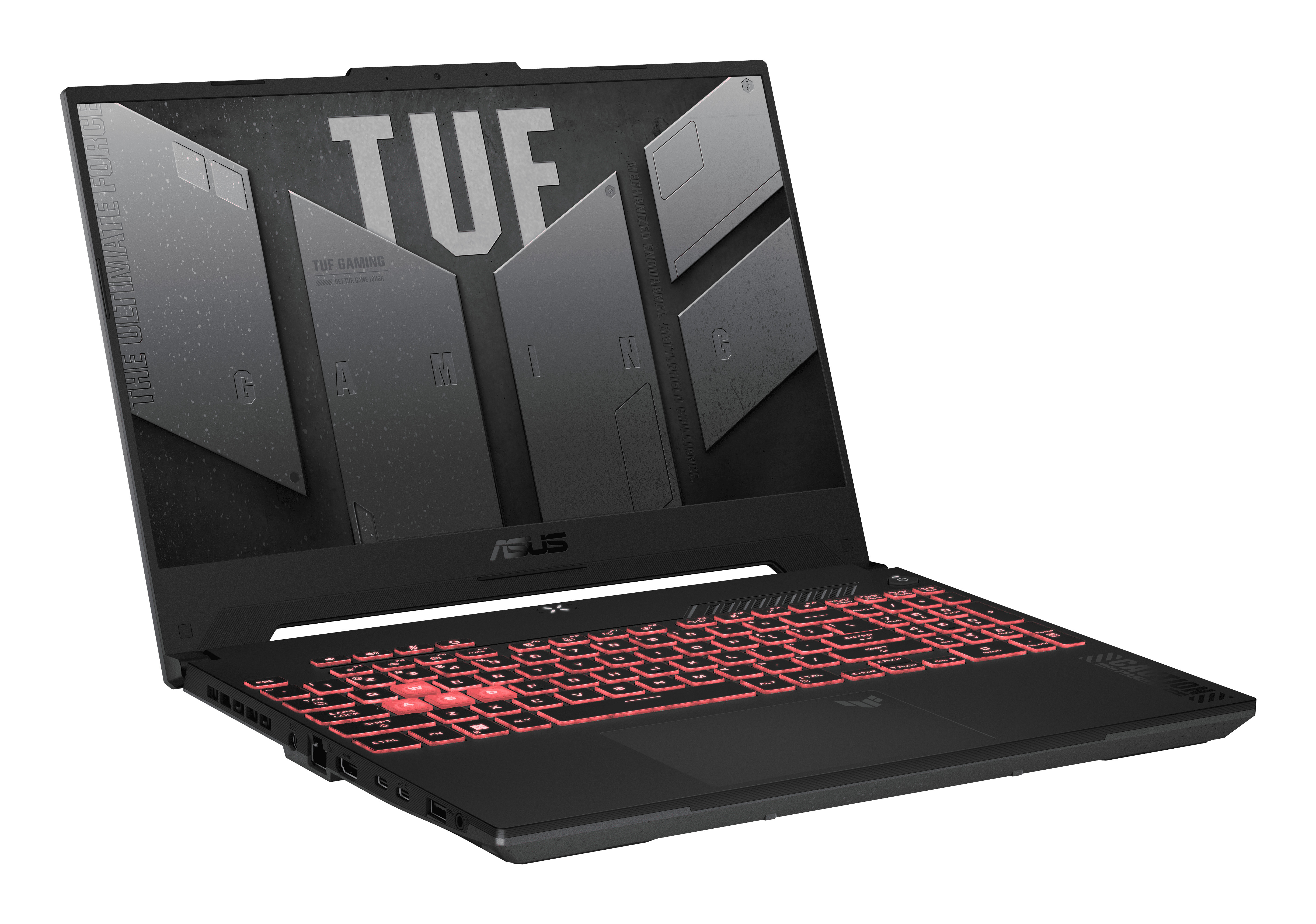 ASUS TUF Gaming A15 FA507UI-LP015W Ryzen 9 8945H 15.6"FHD 144Hz IPS-level 250nits AG 16GB DDR5 5600 SSD1TB GeForce RTX 4070 8GB WLAN+BT LAN Cam 90WHrs Win11 Mecha Gray - zdjęcie 2
