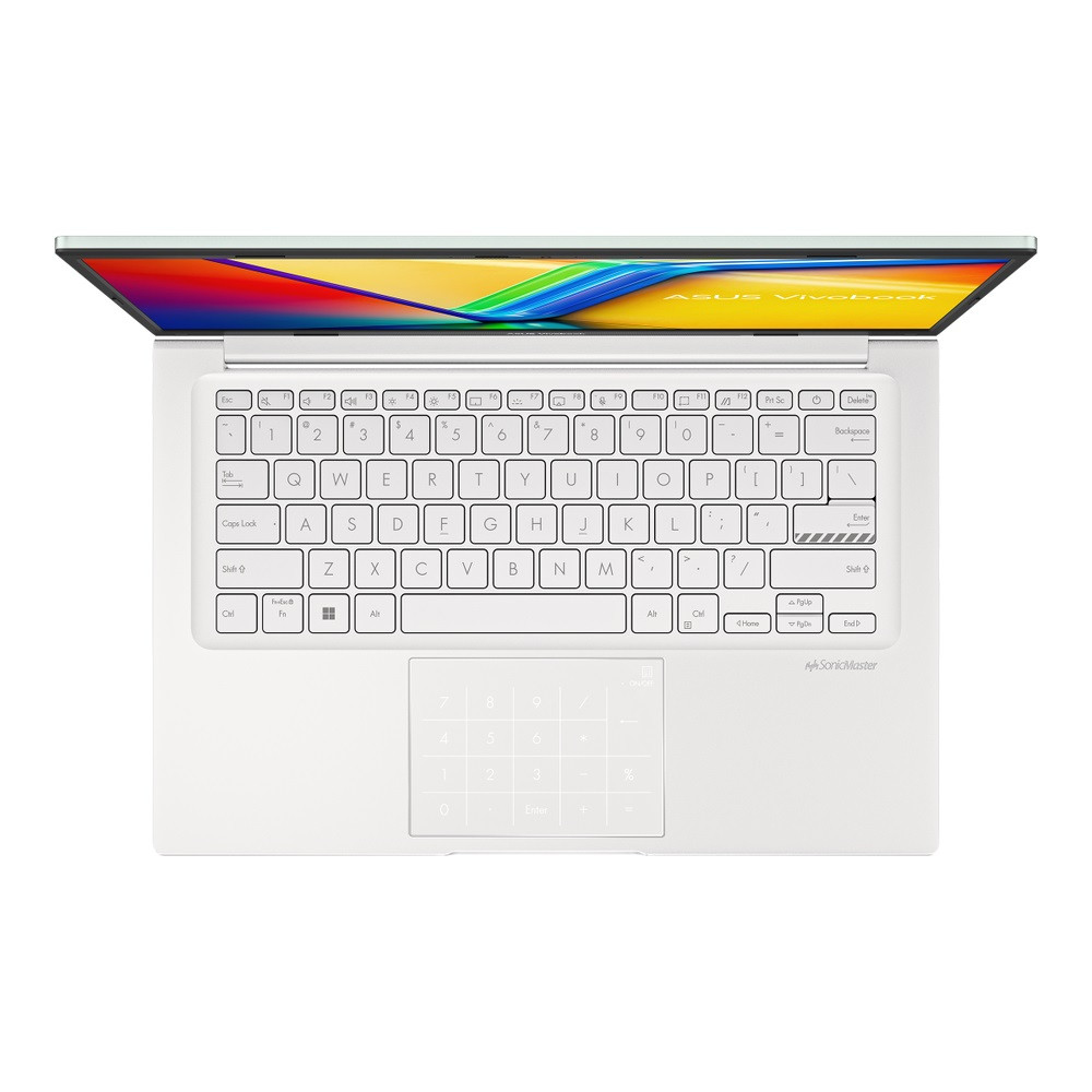 ASUS Vivobook 14 X1404VA-EB487W i3-1315U 14.0"FHD IPS-level 60Hz 250nits AG 8GB DDR4 SSD512 Intel UHD Graphics WLAN+BT Cam720p 42WHrs Win11 Vanilla Basil - zdjęcie 3