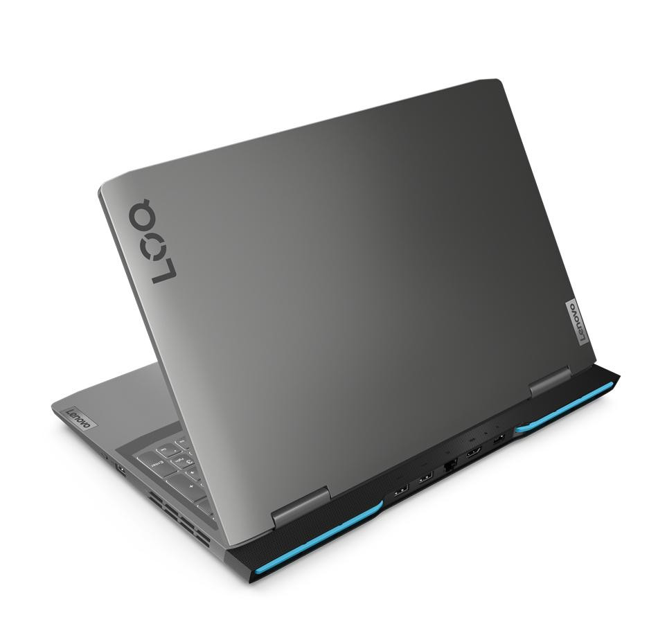 Lenovo LOQ 15IAX9 i5-12450HX 15.6" FHD IPS 300nits AG 144Hz 16GB DDR5 4800 SSD512 GeForce RTX 3050 6GB NoOS Luna Grey - zdjęcie 4