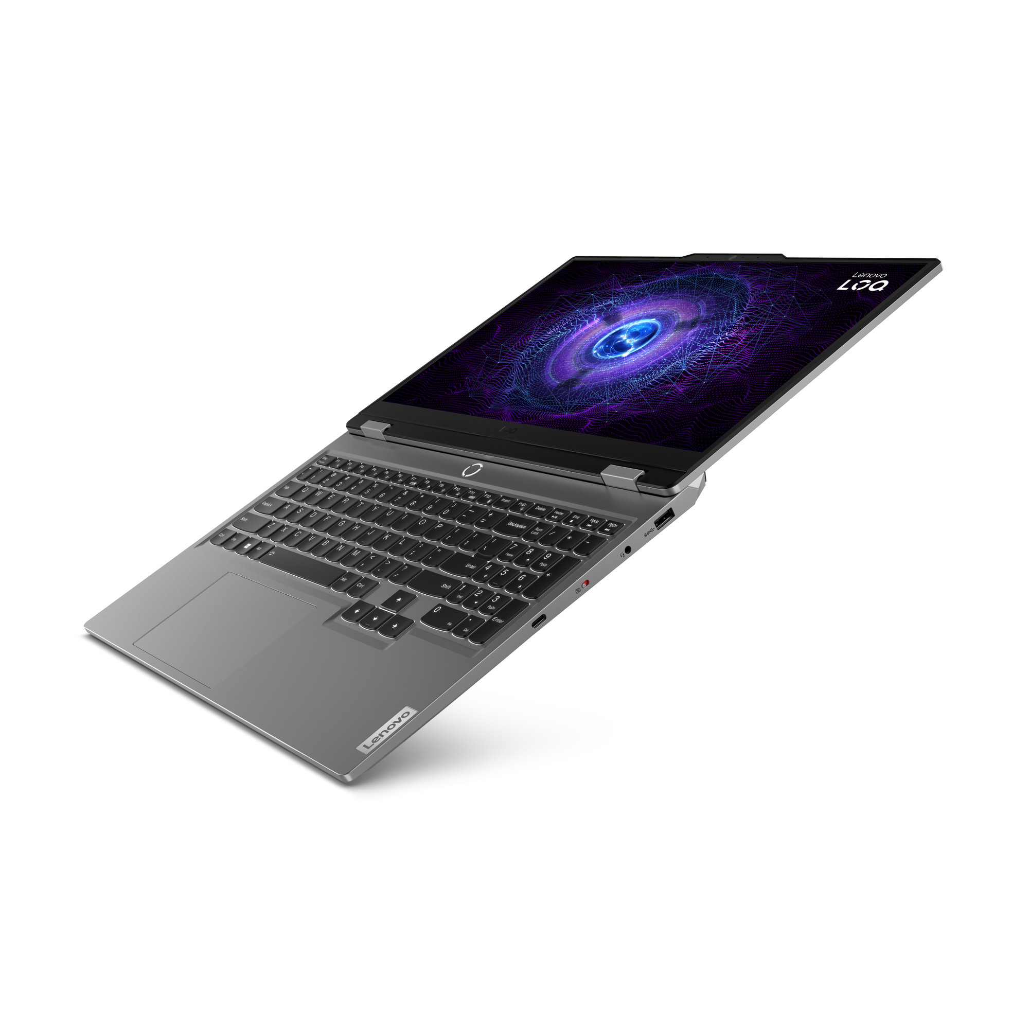 Lenovo LOQ 15IAX9 i5-12450HX 15.6" FHD IPS 300nits AG 144Hz 16GB DDR5 4800 SSD512 GeForce RTX 3050 6GB Win11 Luna Grey - zdjęcie 5